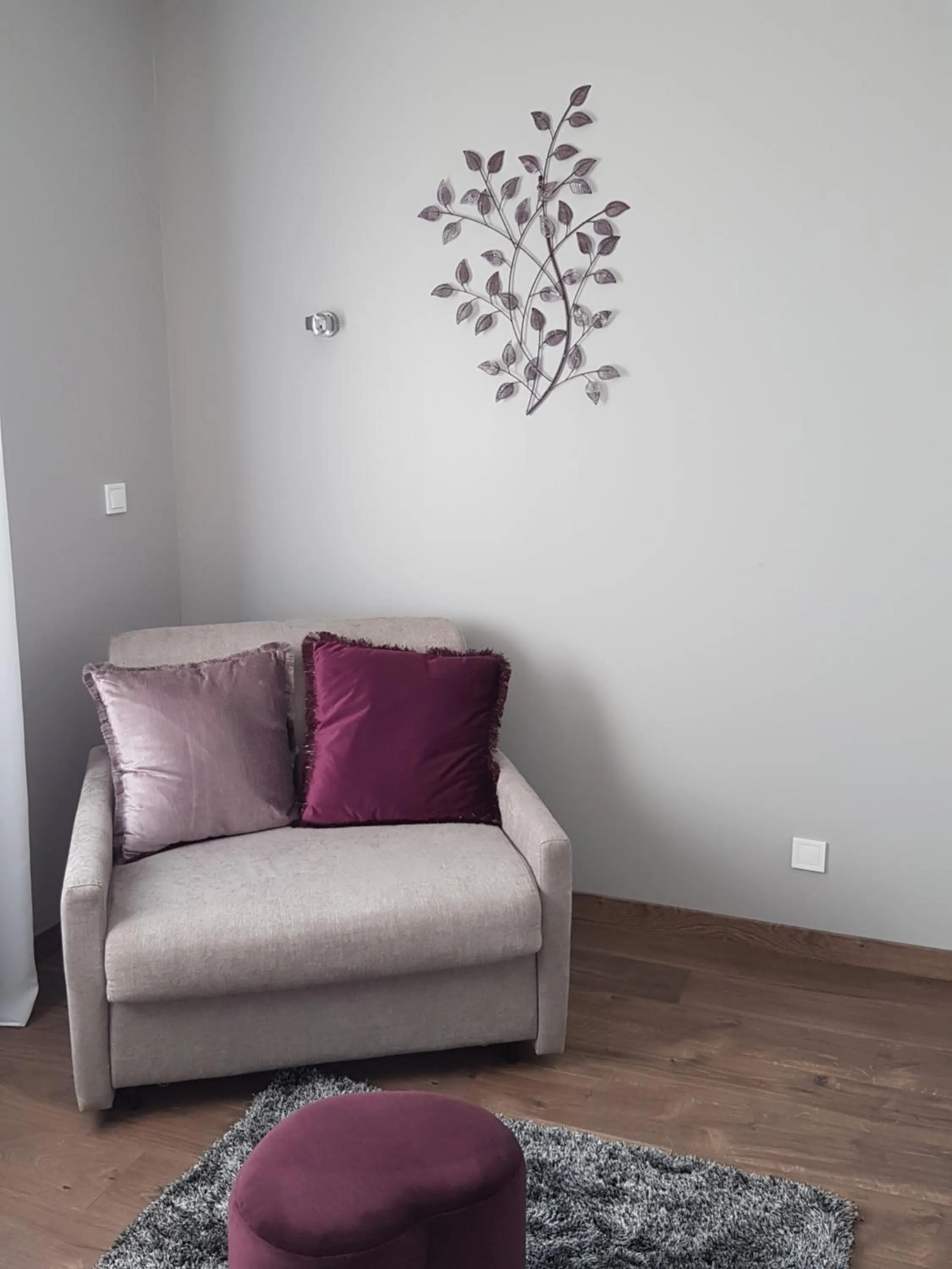 Seating area in Le Clos Magedon