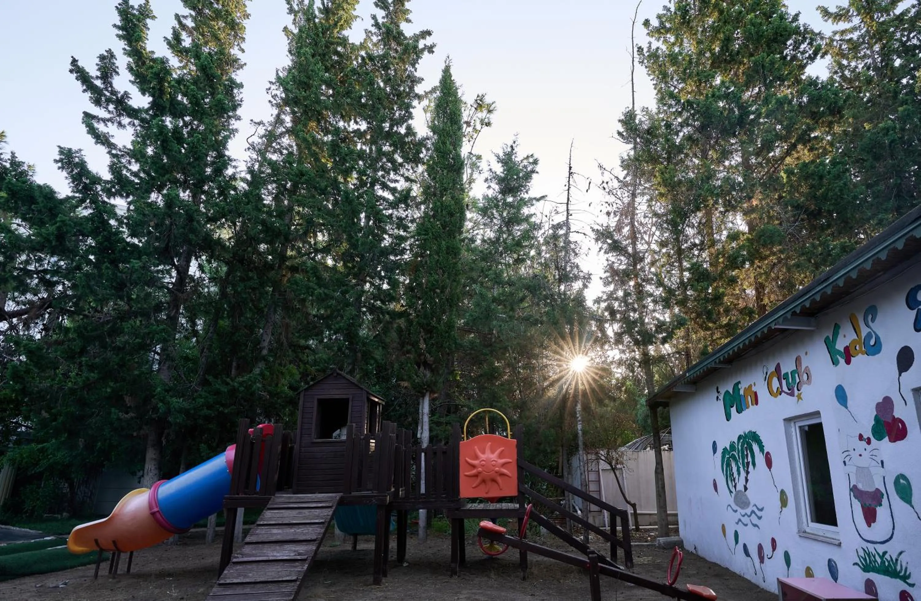 Children play ground in Maya Golf Hotel
