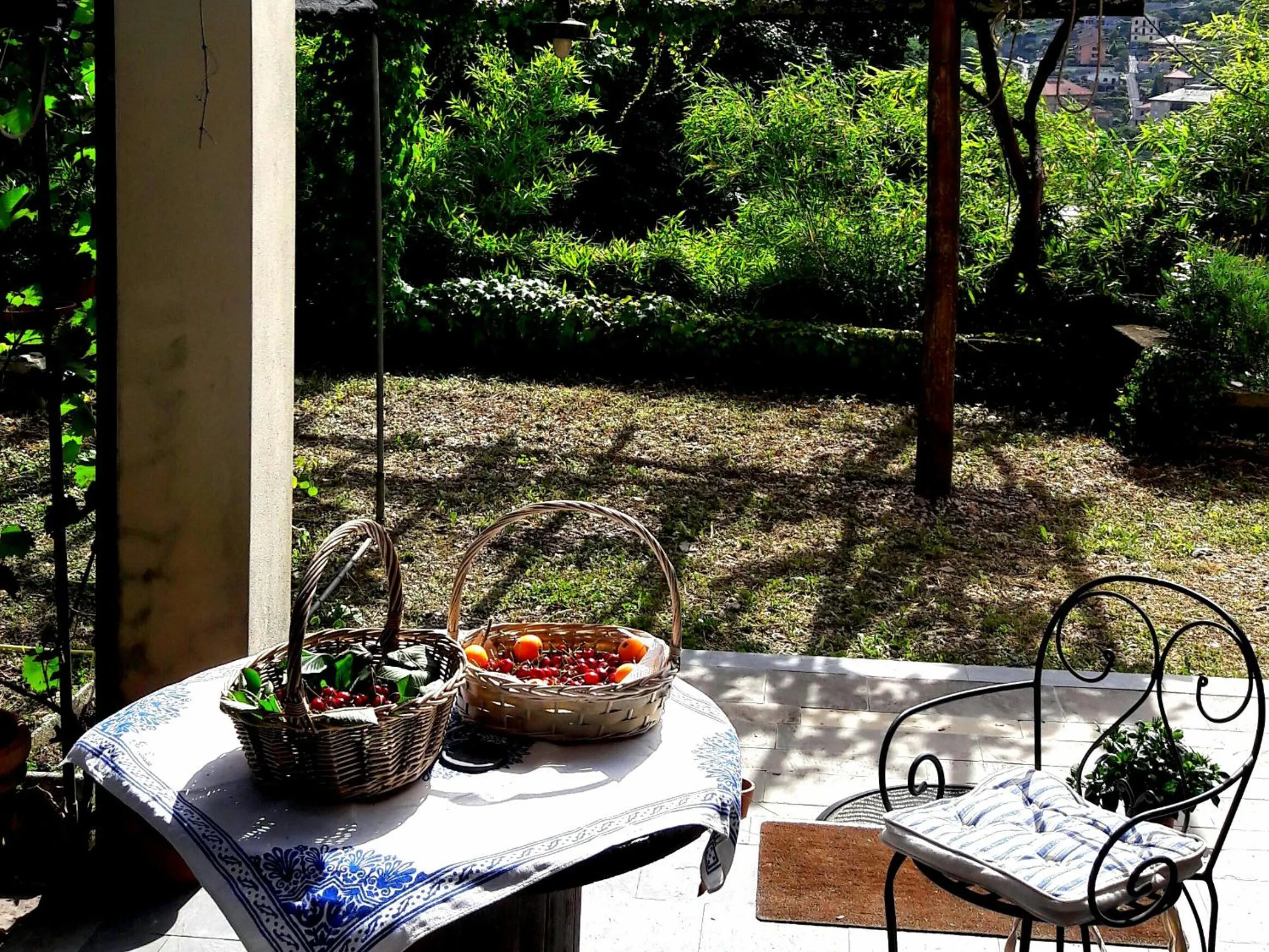 Patio in The italian riviera