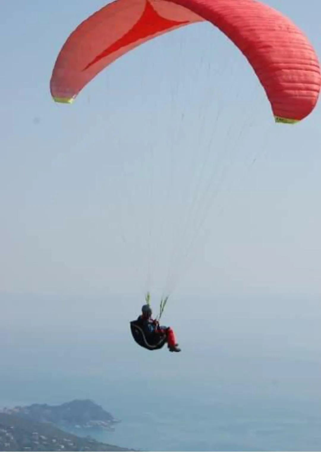 Windsurfing in The italian riviera
