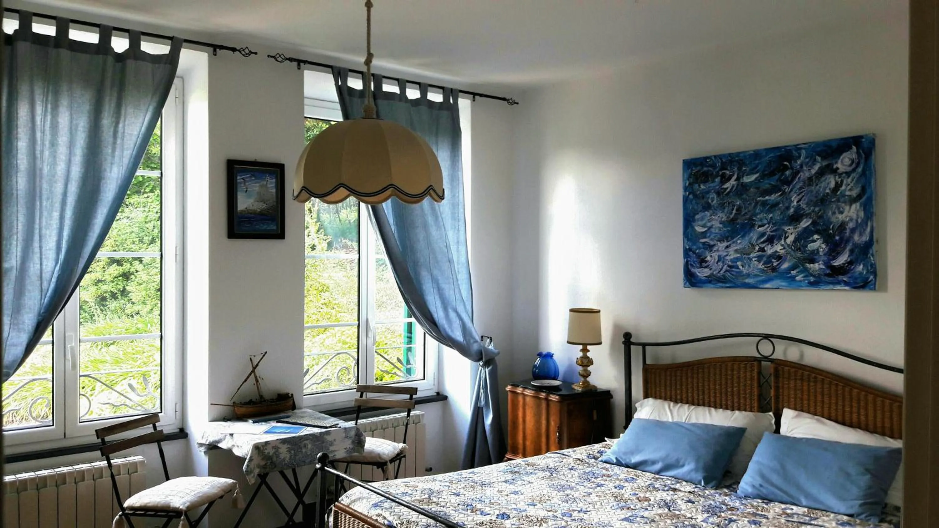 Photo of the whole room, Bed in The italian riviera