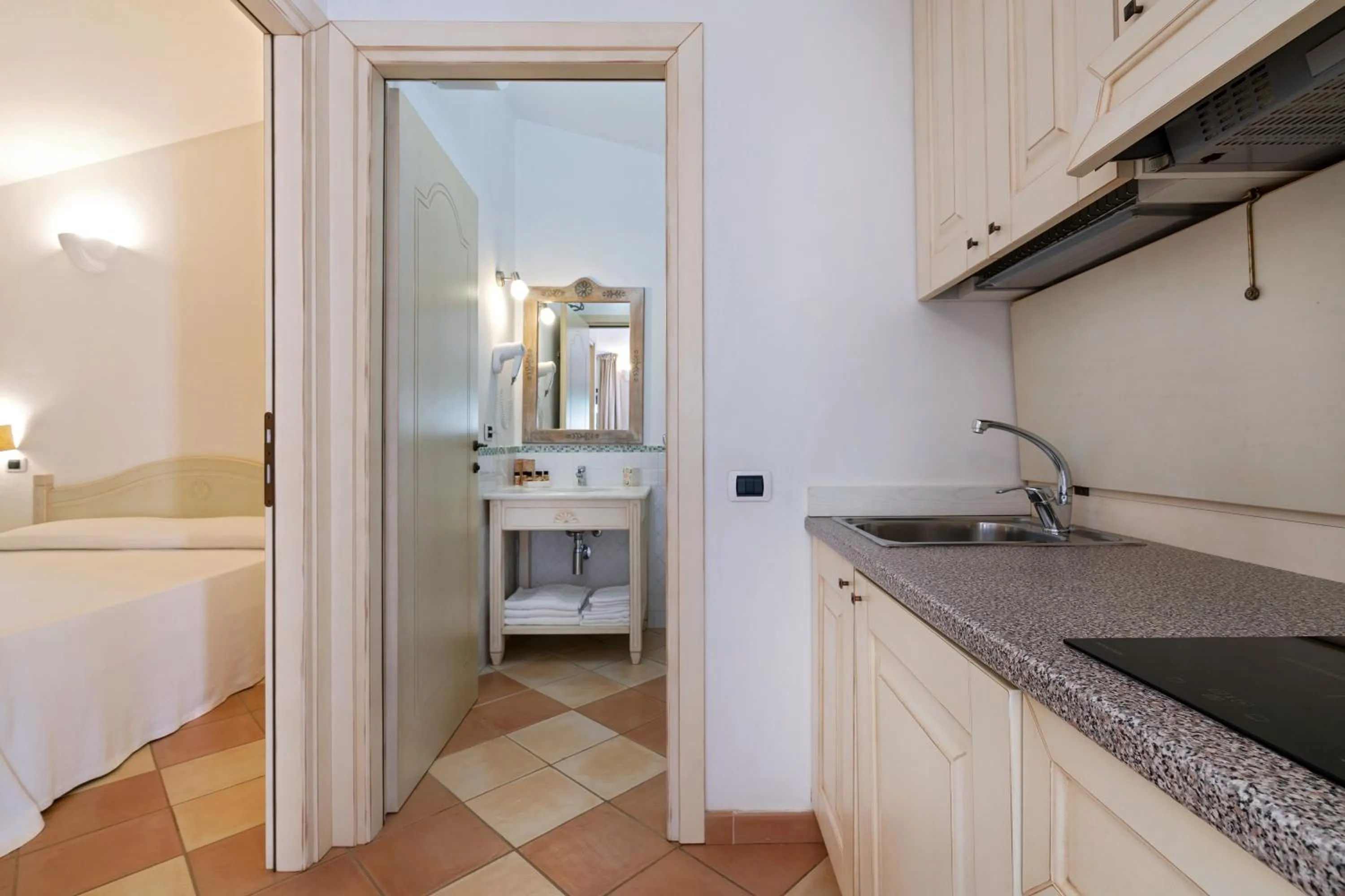Bathroom in Porto Giunco Residence