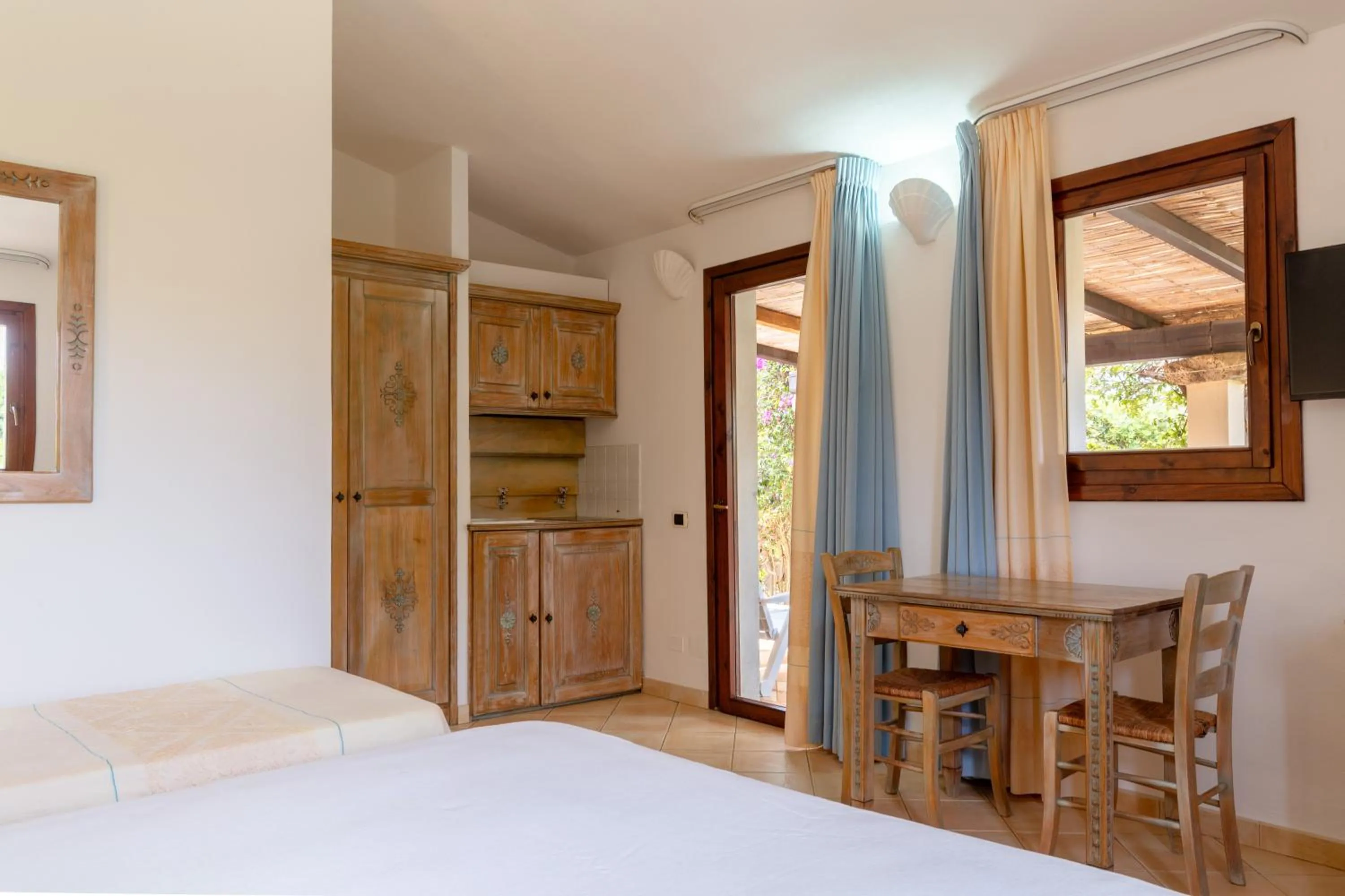 Bedroom in Porto Giunco Residence