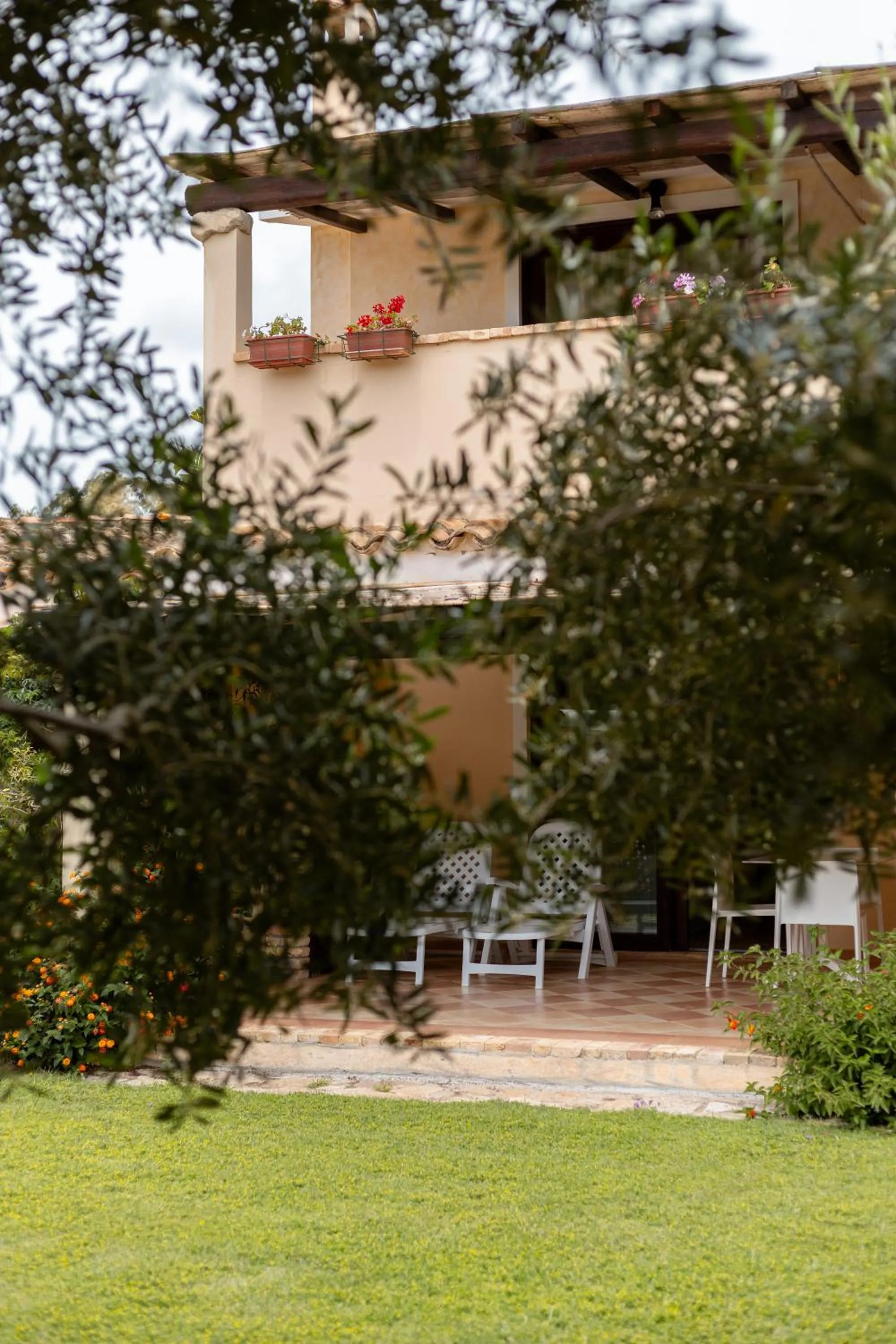 Garden in Porto Giunco Residence