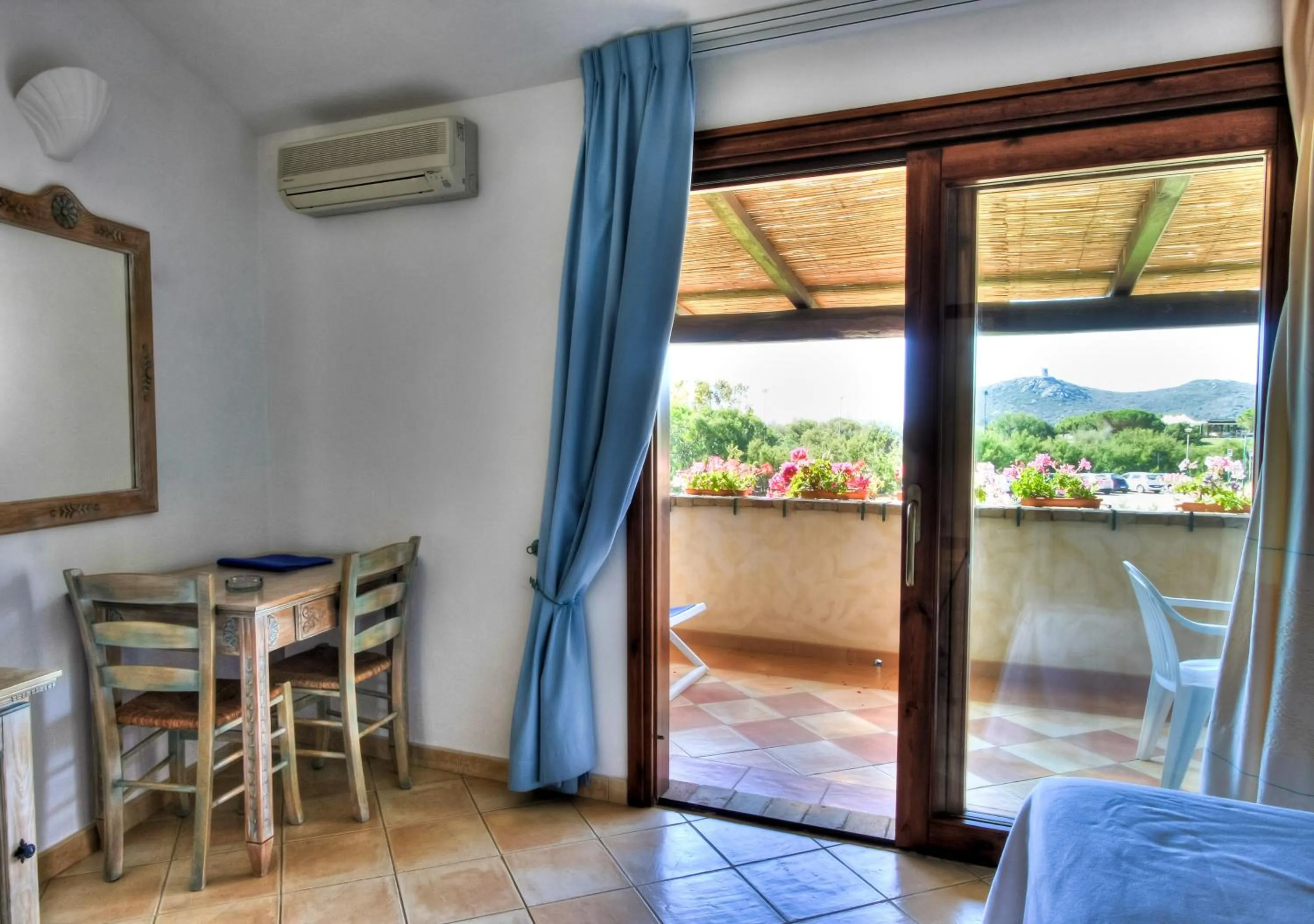 Bed in Porto Giunco Residence