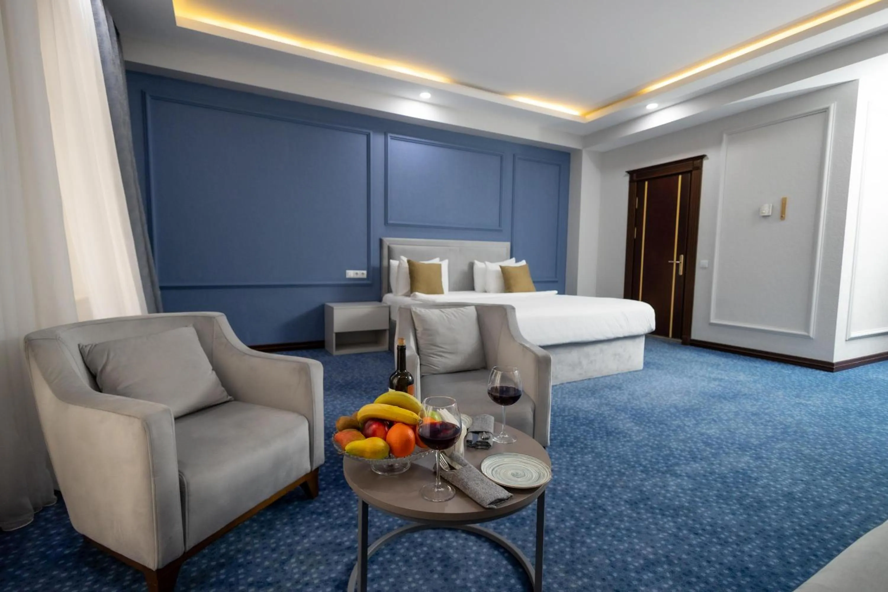 Bed in Grand Hotel Baku Central Park