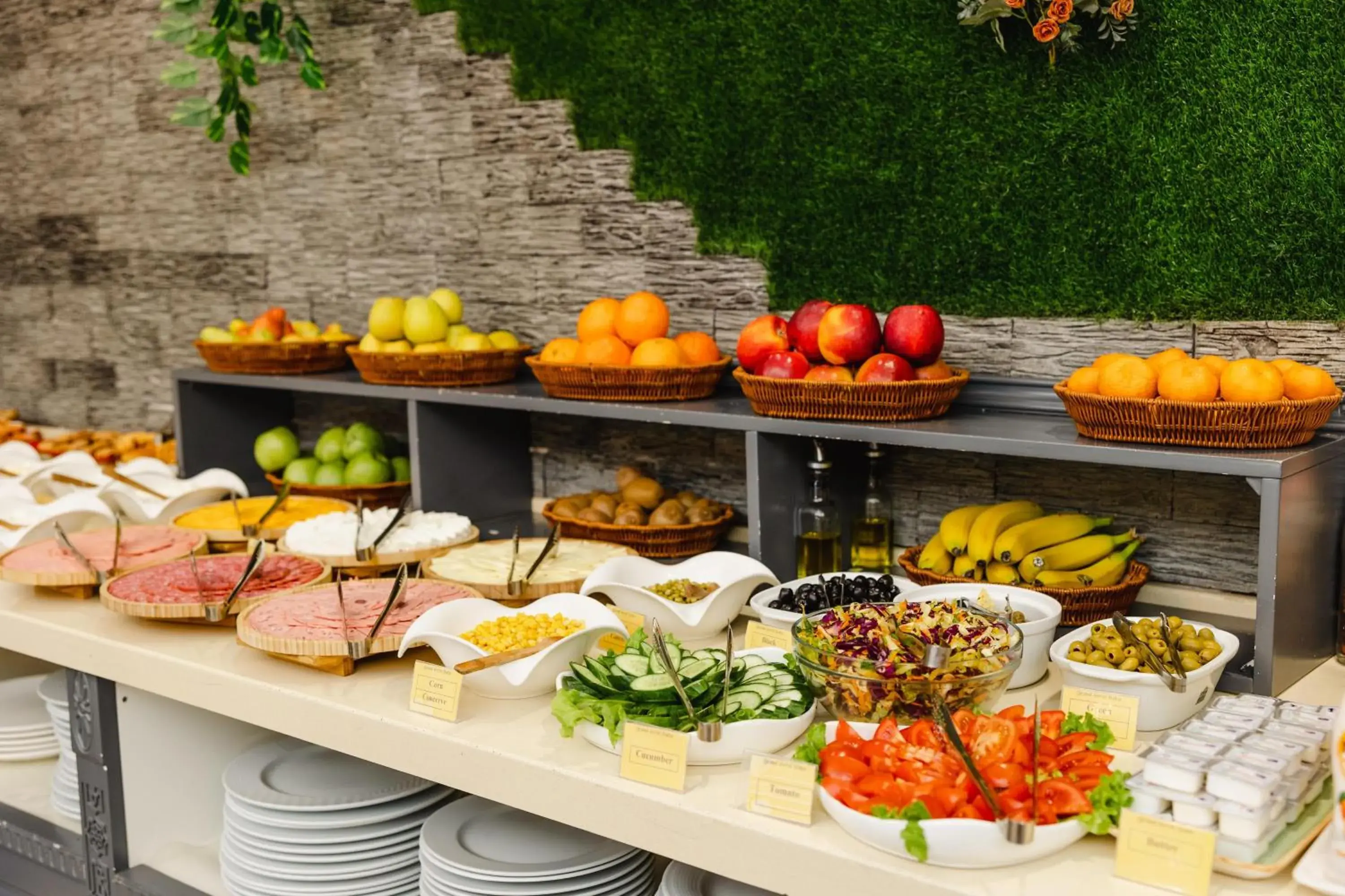 Breakfast in Grand Hotel Baku Central Park Breakfast in Grand Hotel Baku Central Park