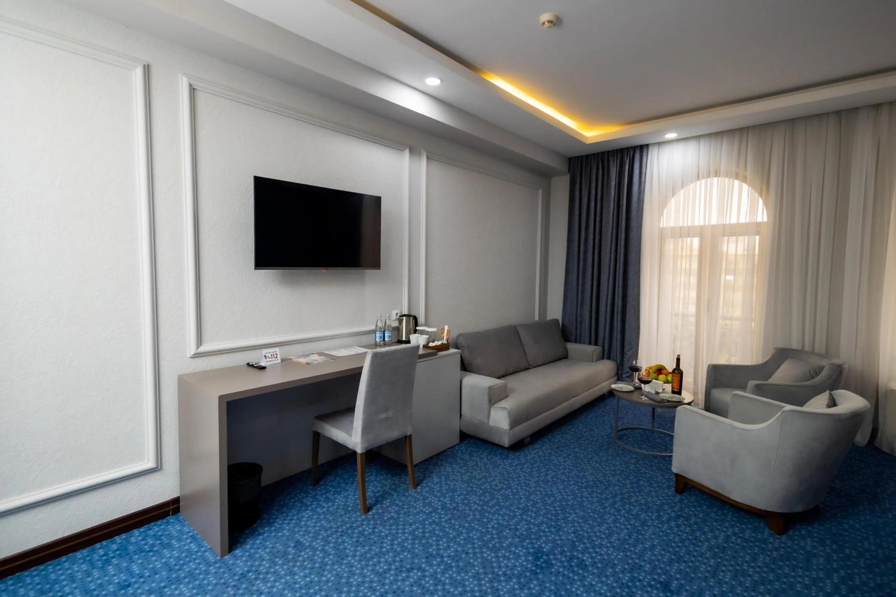 Bed in Grand Hotel Baku Central Park