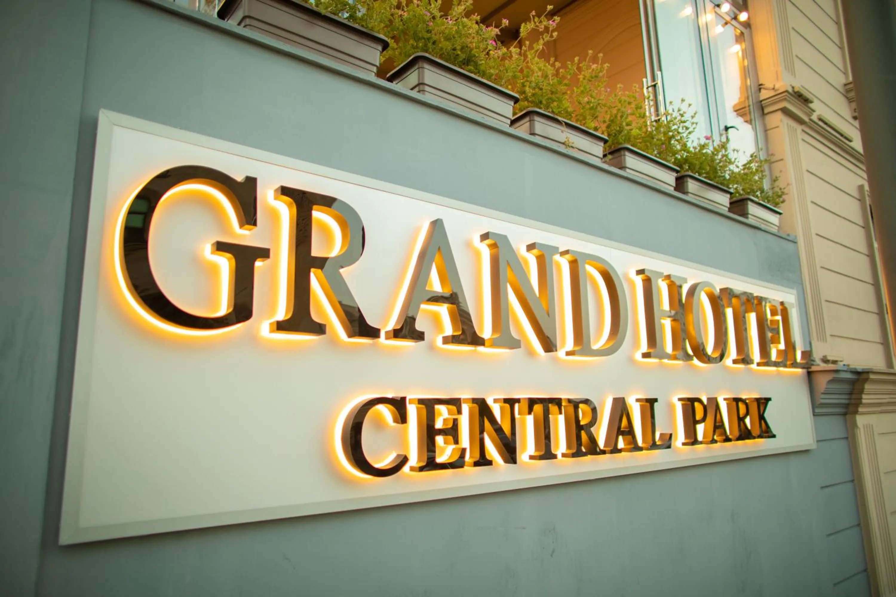Facade/entrance in Grand Hotel Baku Central Park
