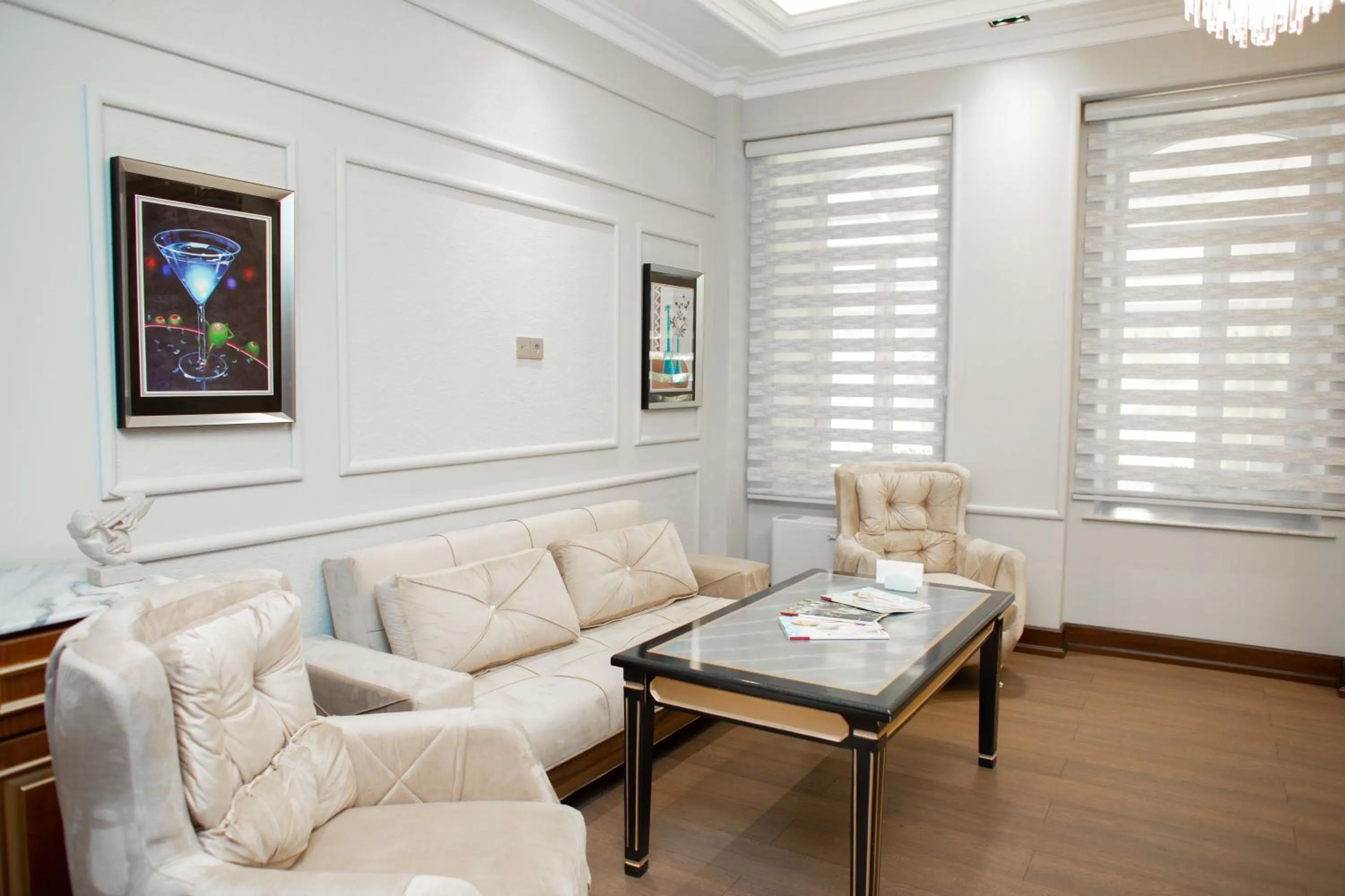 Living room in Grand Hotel Baku Central Park