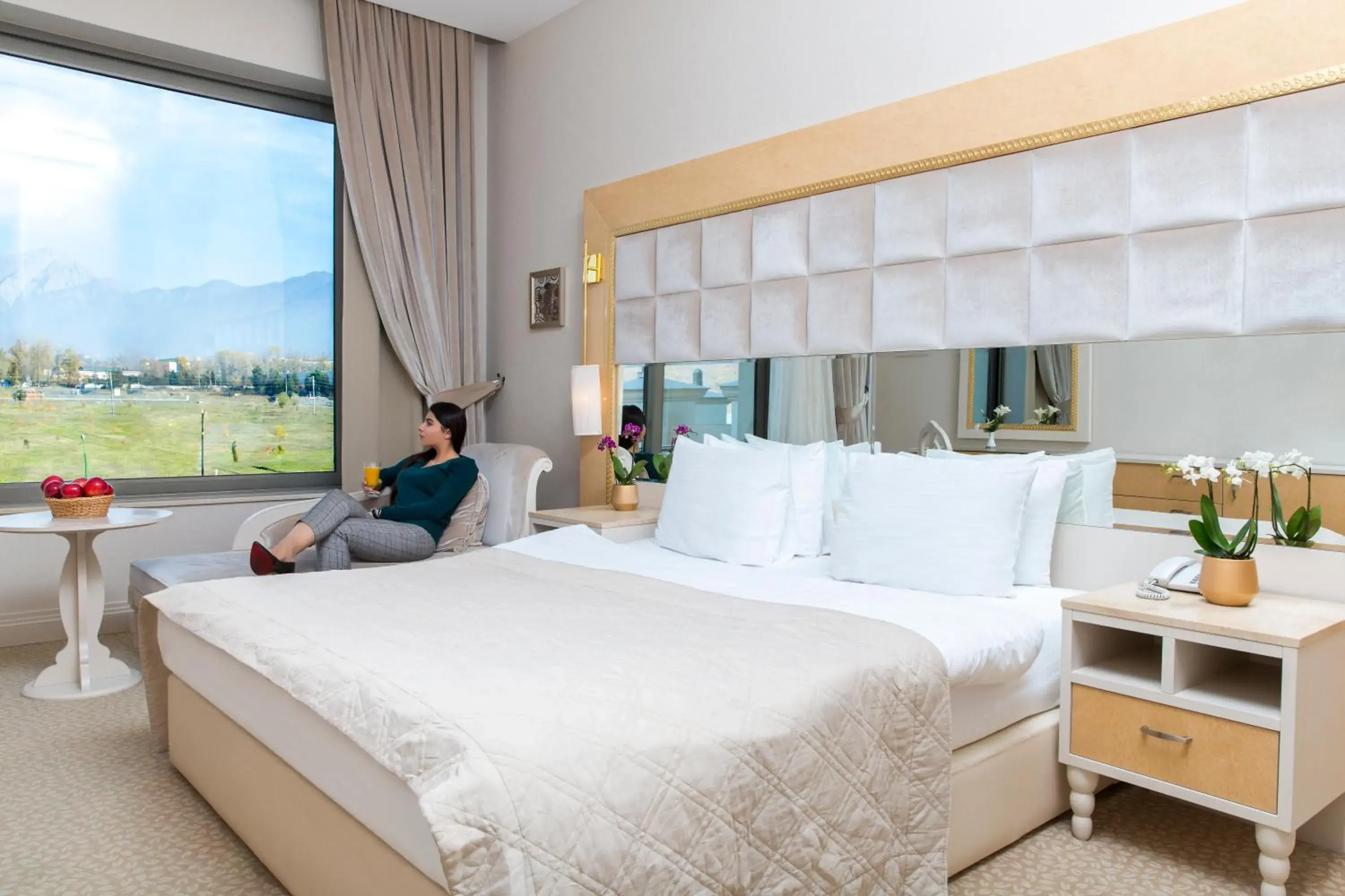 Mountain view, Bed in Gabala Garden Hotel Mountain view, Bed in Gabala Garden Hotel