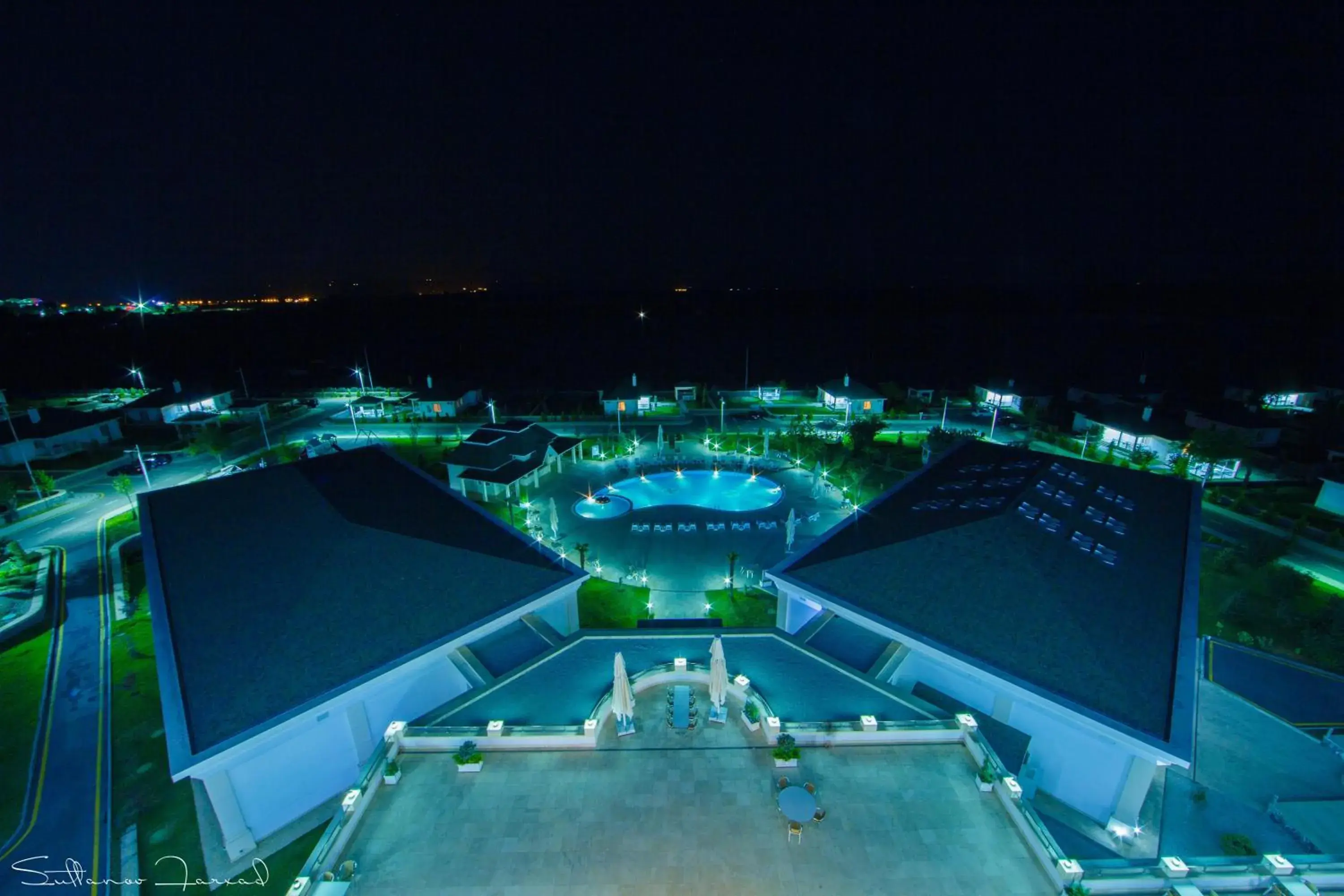 Pool view in Gabala Garden Hotel Pool view in Gabala Garden Hotel