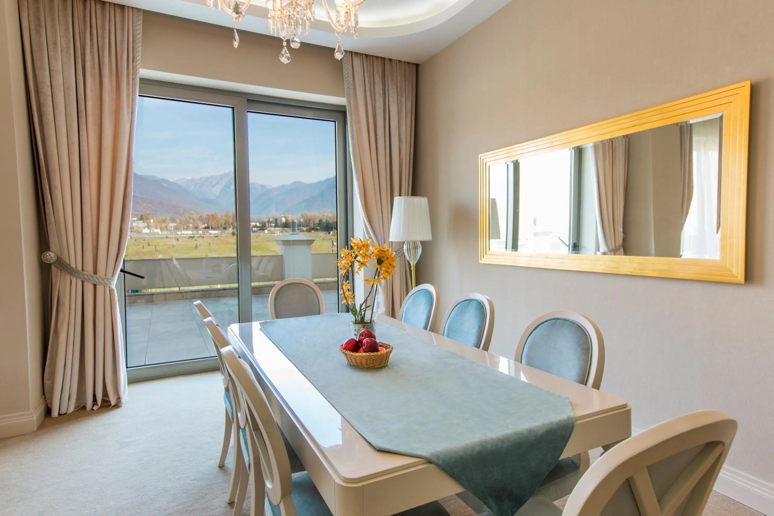 Dining area in Gabala Garden Hotel