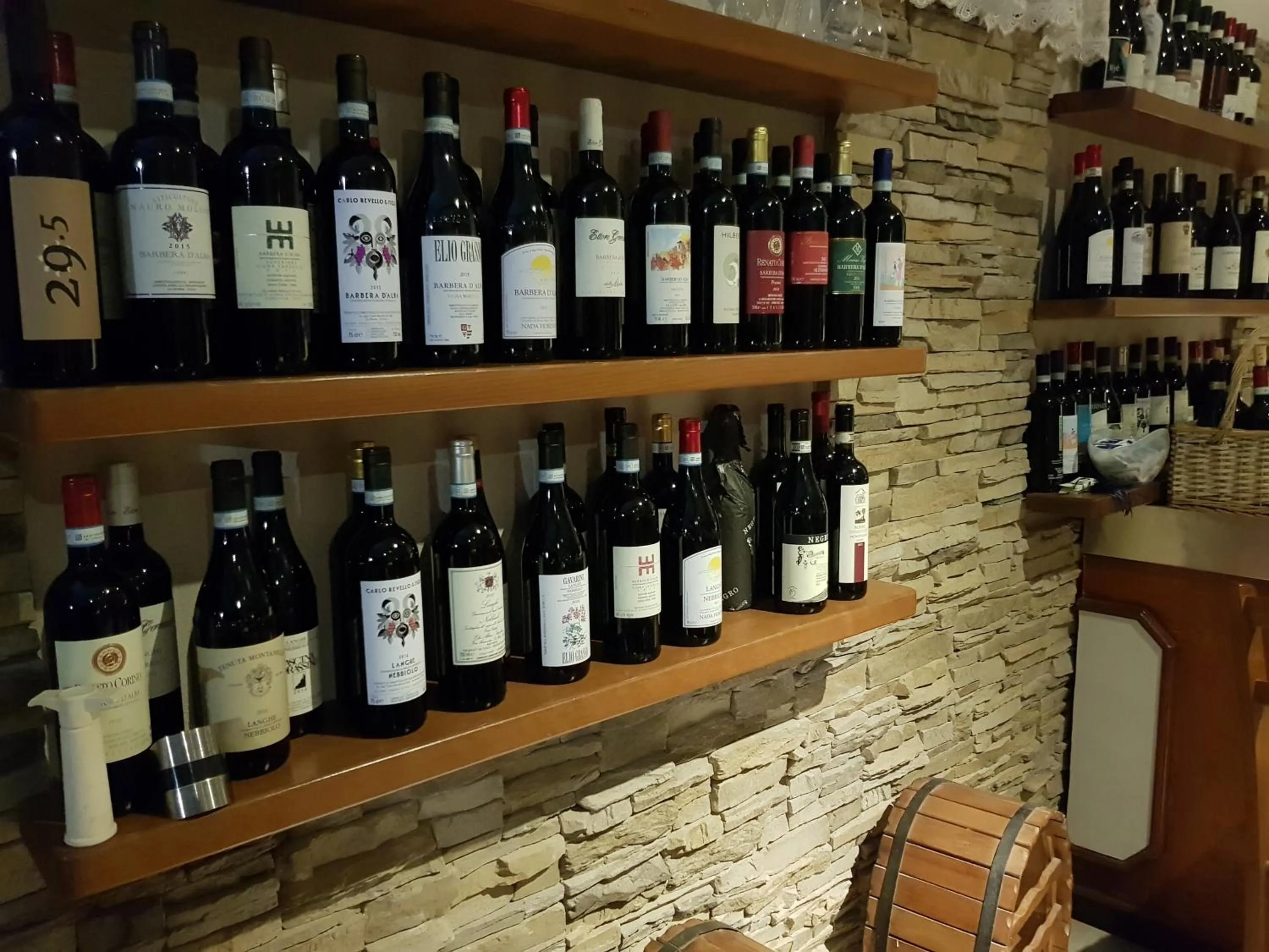 Alcoholic drinks in Ristorante Albergo 'l Bunet