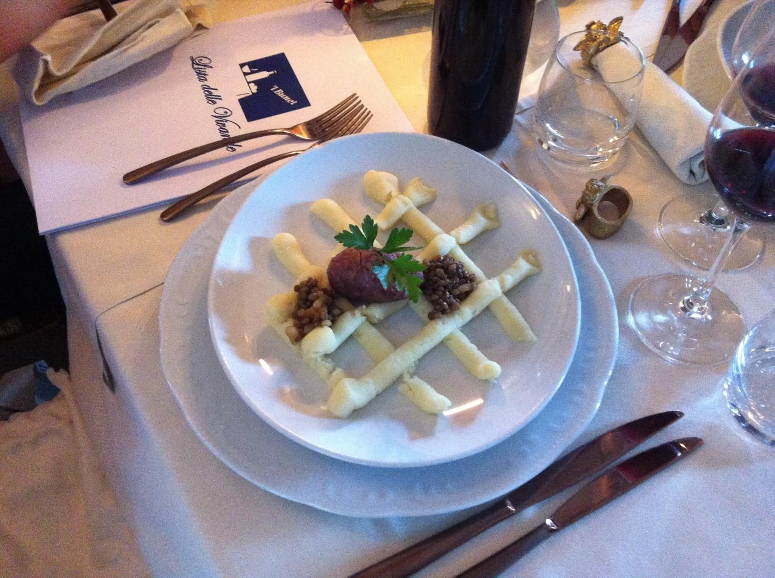 Lunch in Ristorante Albergo 'l Bunet