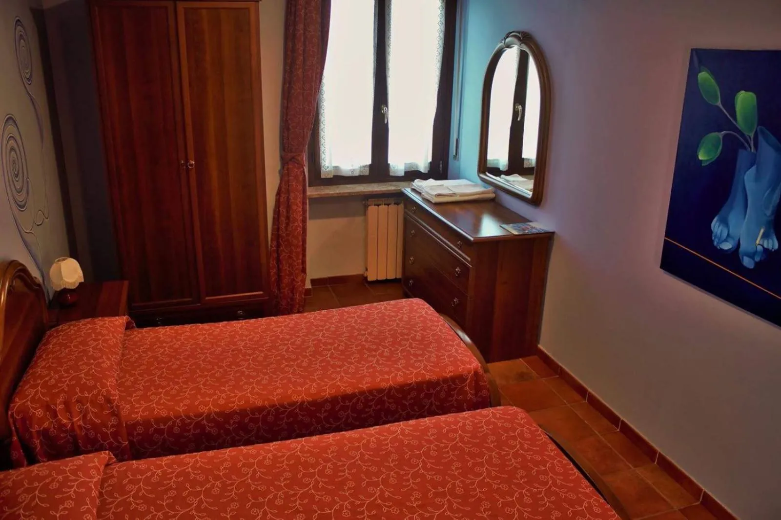 Photo of the whole room, Bed in Ristorante Albergo 'l Bunet