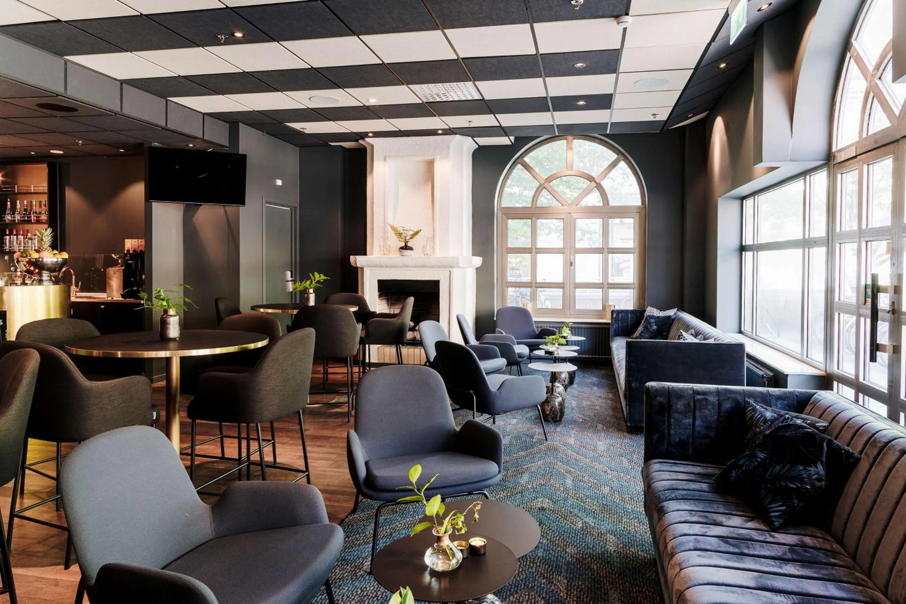 Lounge or bar in Scandic Star Sollentuna