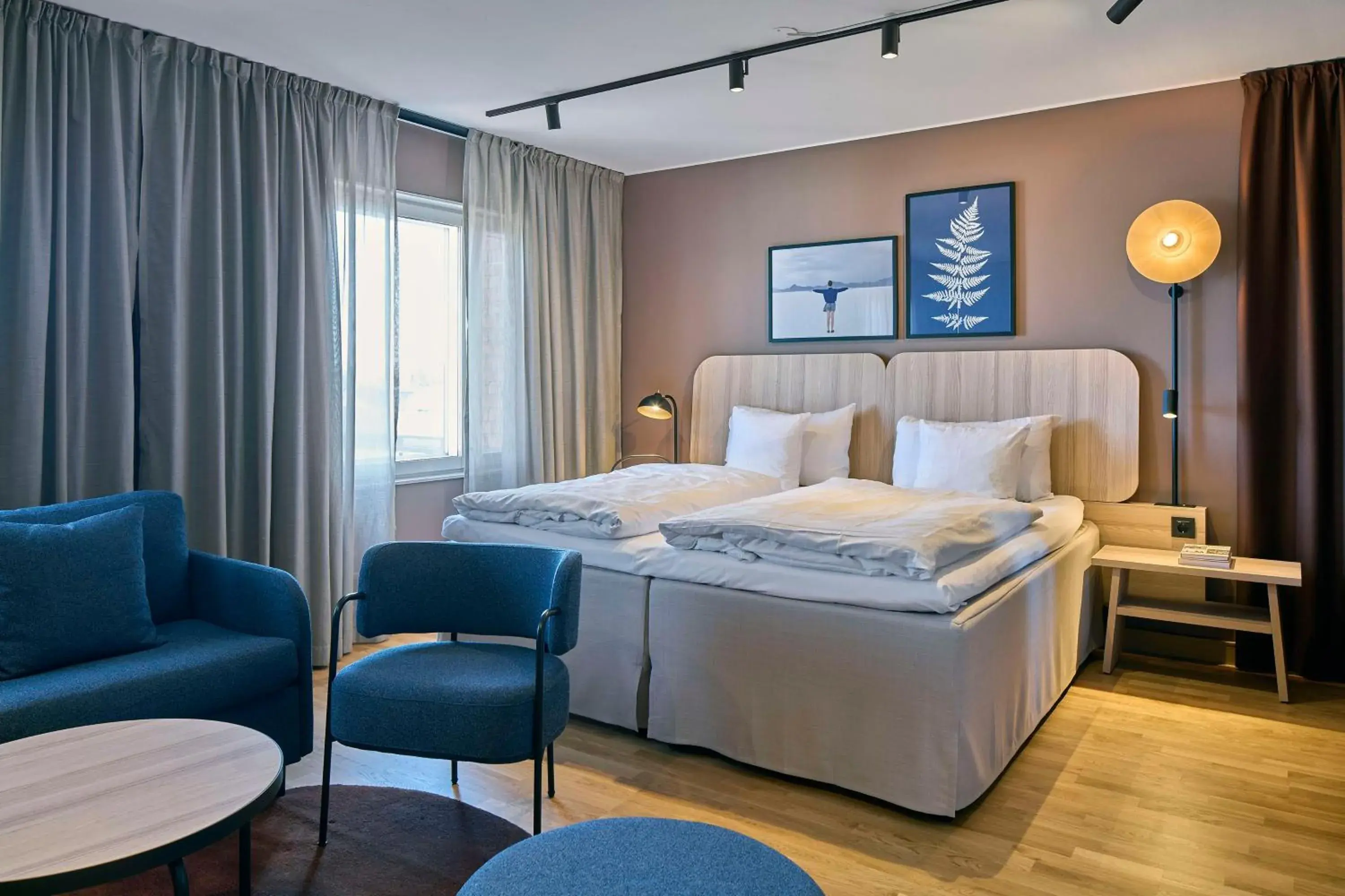 Bedroom, Bed in Scandic Star Sollentuna Bedroom, Bed in Scandic Star Sollentuna