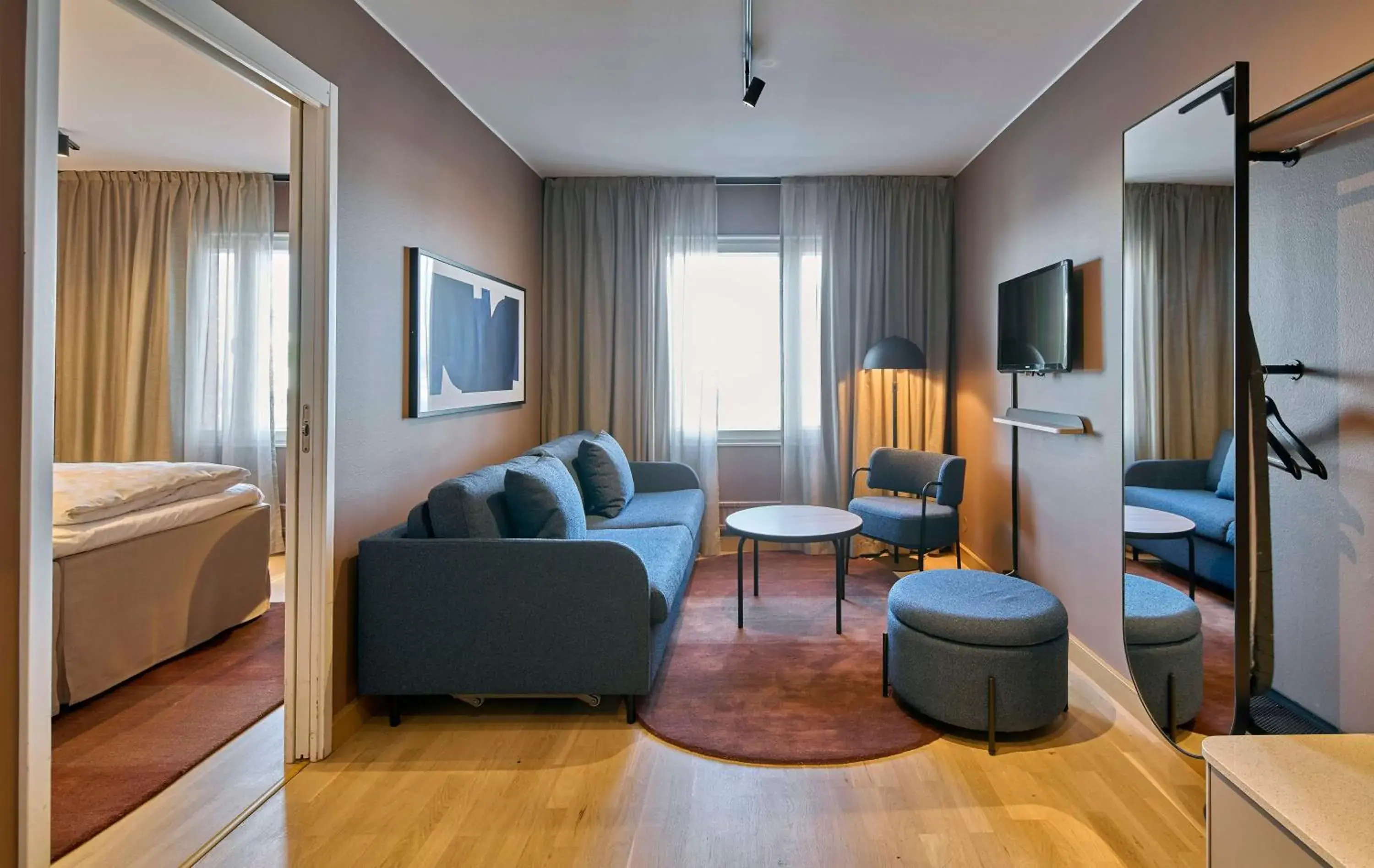 Bedroom, Bed in Scandic Star Sollentuna Bedroom, Bed in Scandic Star Sollentuna