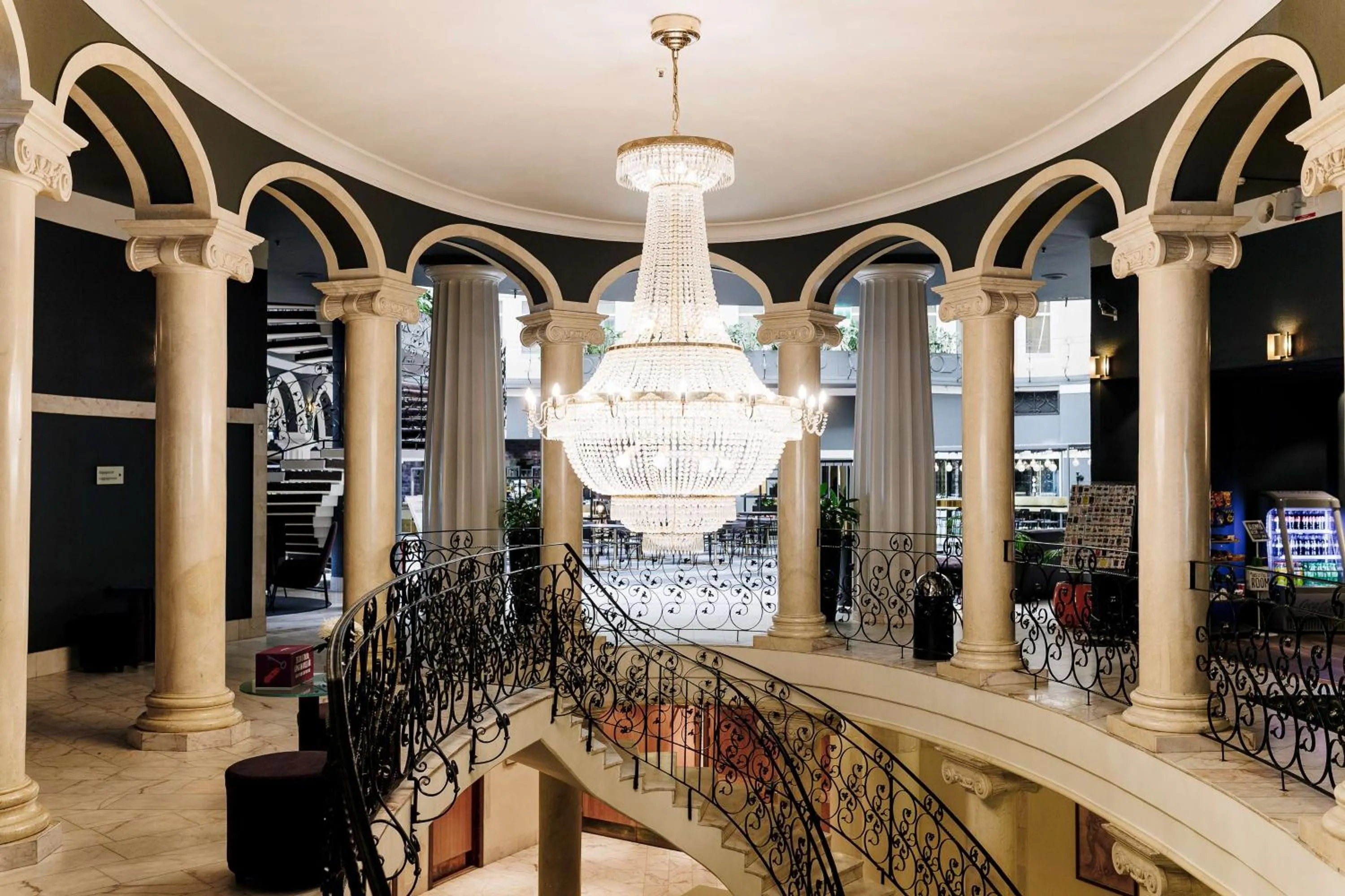 Lobby or reception in Scandic Star Sollentuna