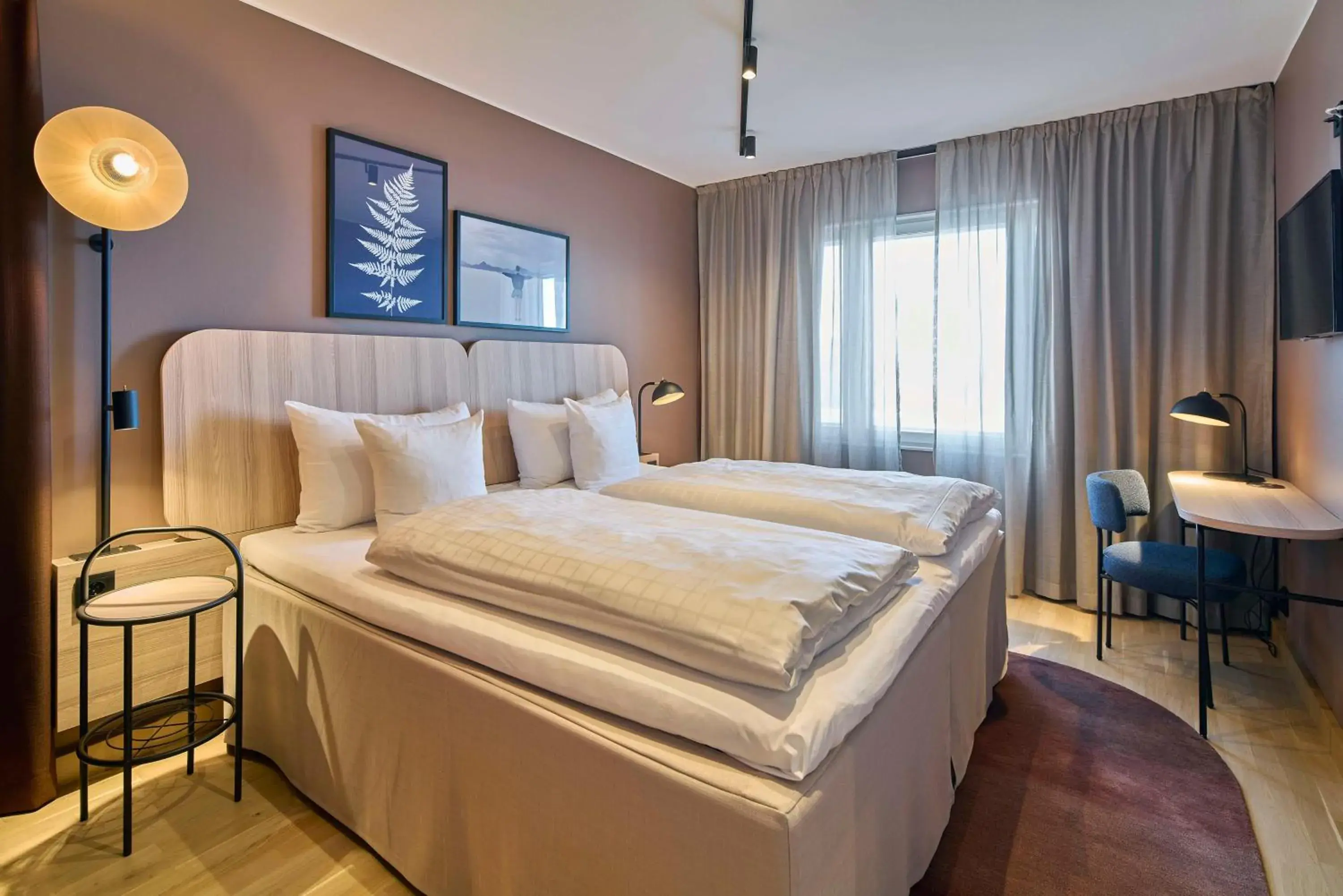 Bedroom, Bed in Scandic Star Sollentuna Bedroom, Bed in Scandic Star Sollentuna