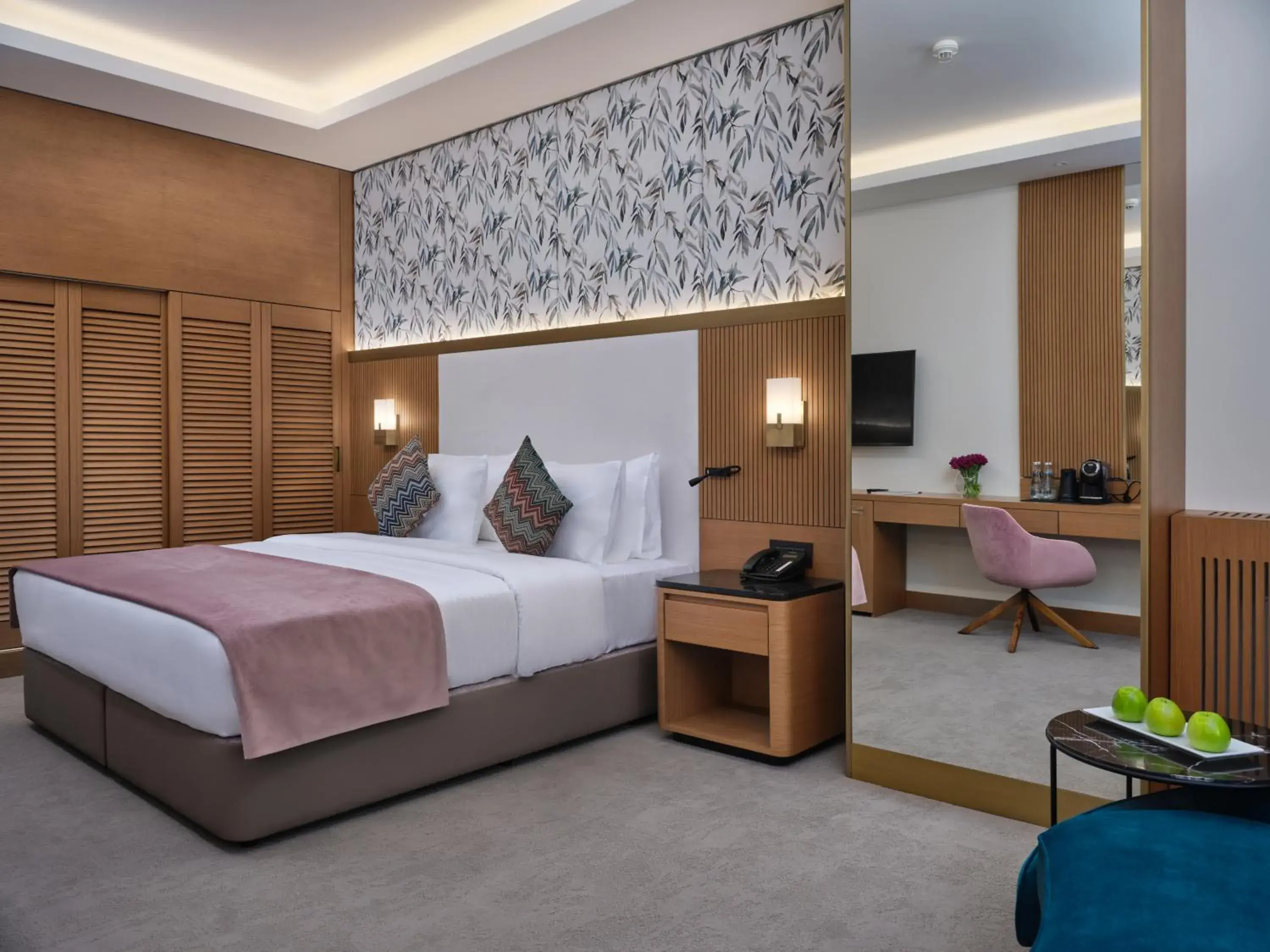 Bed in Qafqaz Riverside Hotel Bed in Qafqaz Riverside Hotel