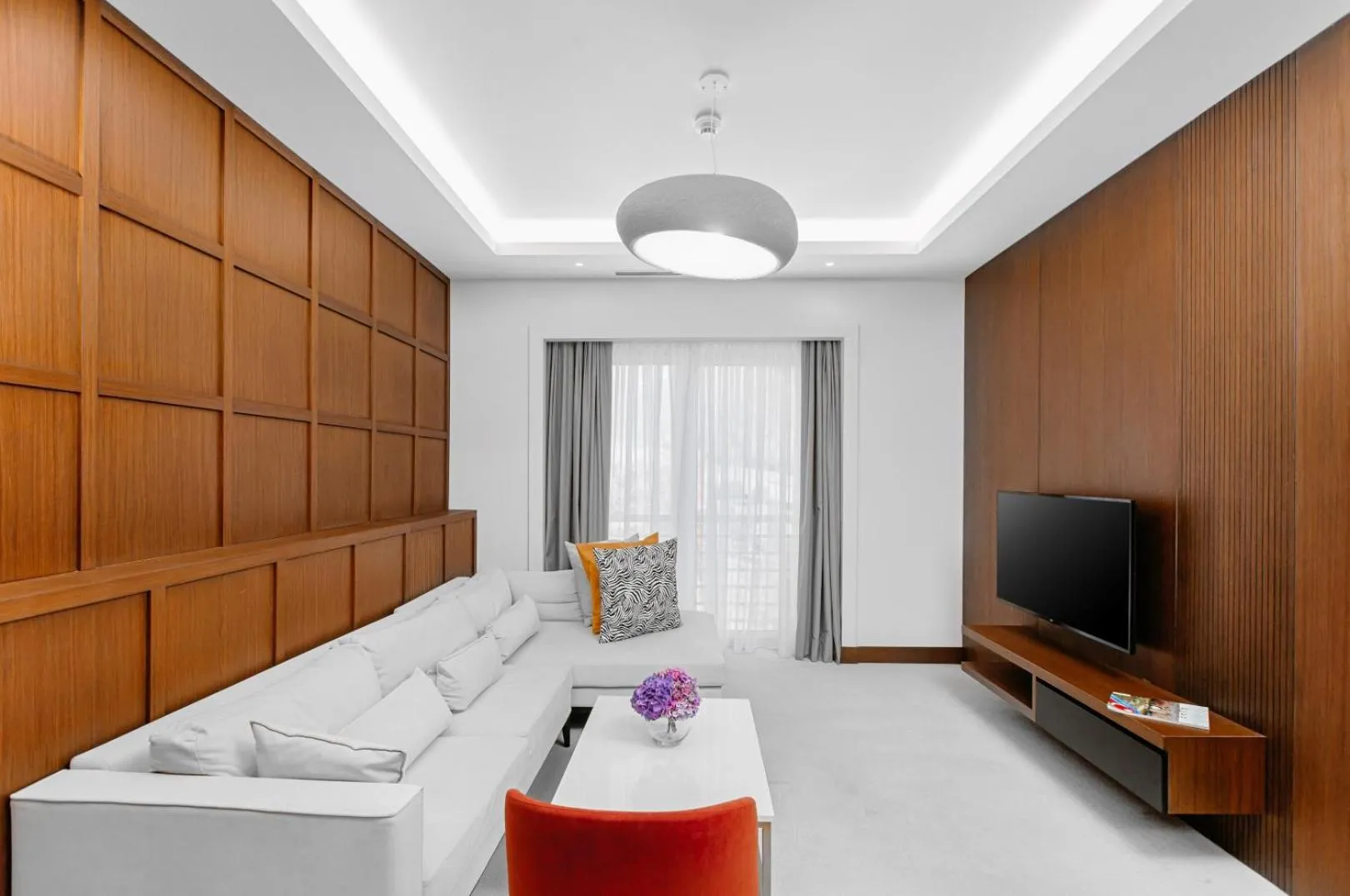 Living room in Qafqaz Riverside Hotel