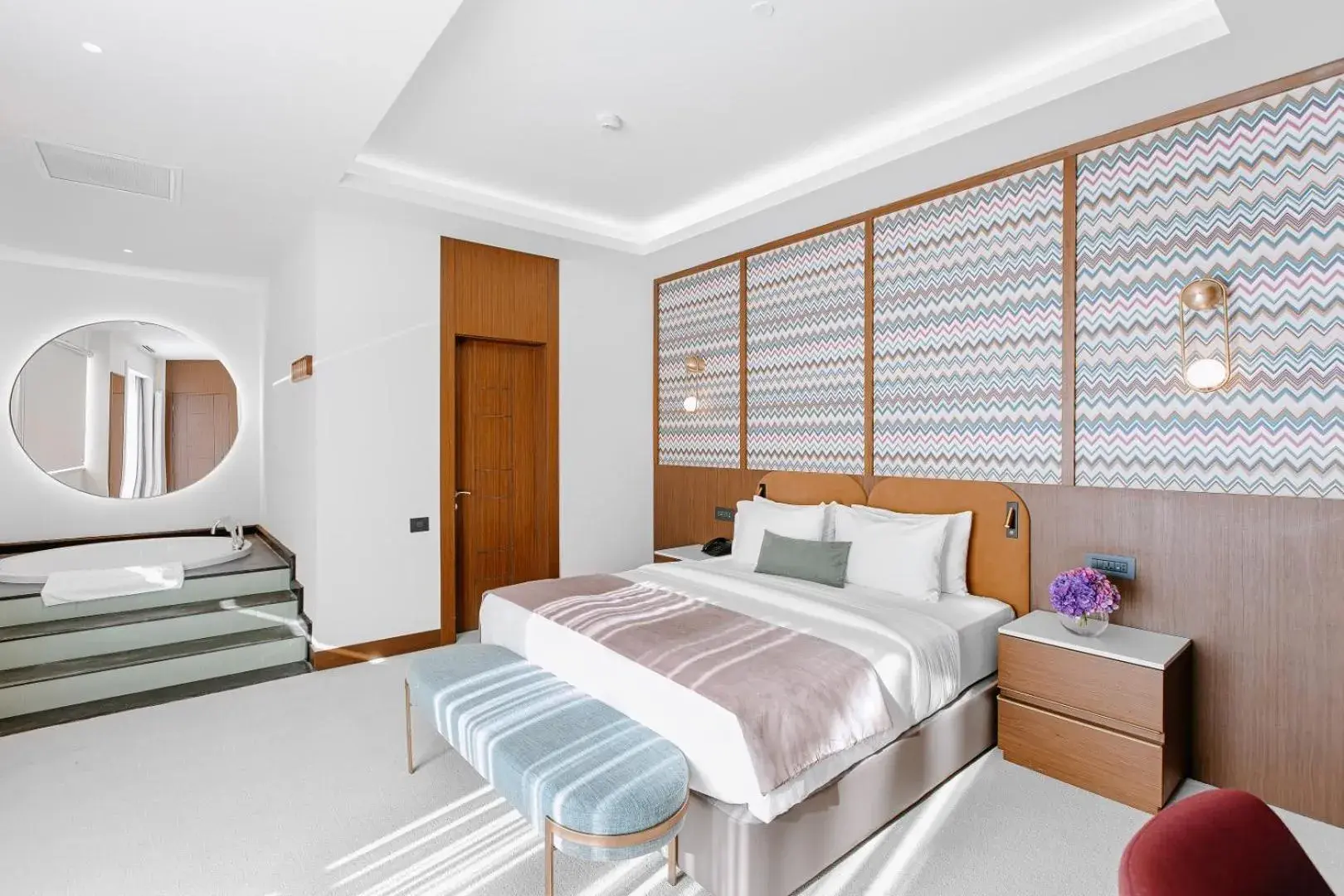 Hot Tub, Bed in Qafqaz Riverside Hotel Hot Tub, Bed in Qafqaz Riverside Hotel