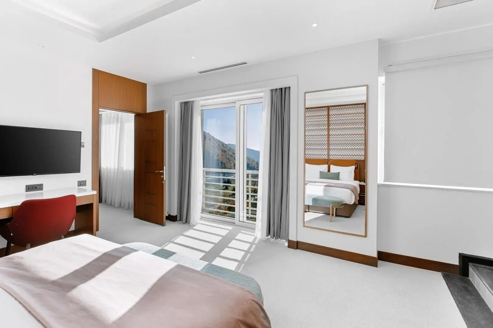 Bedroom, Bed in Qafqaz Riverside Hotel Bedroom, Bed in Qafqaz Riverside Hotel