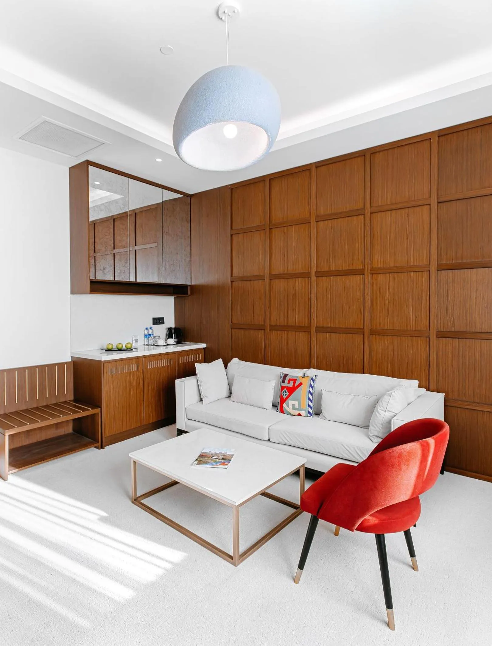 Living room in Qafqaz Riverside Hotel