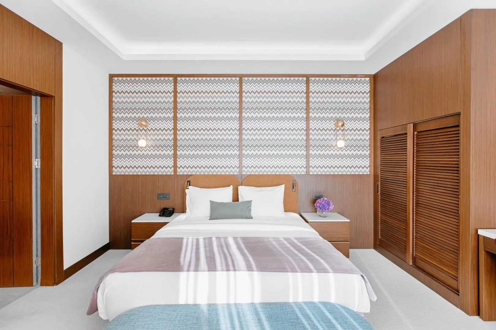 Bedroom, Bed in Qafqaz Riverside Hotel