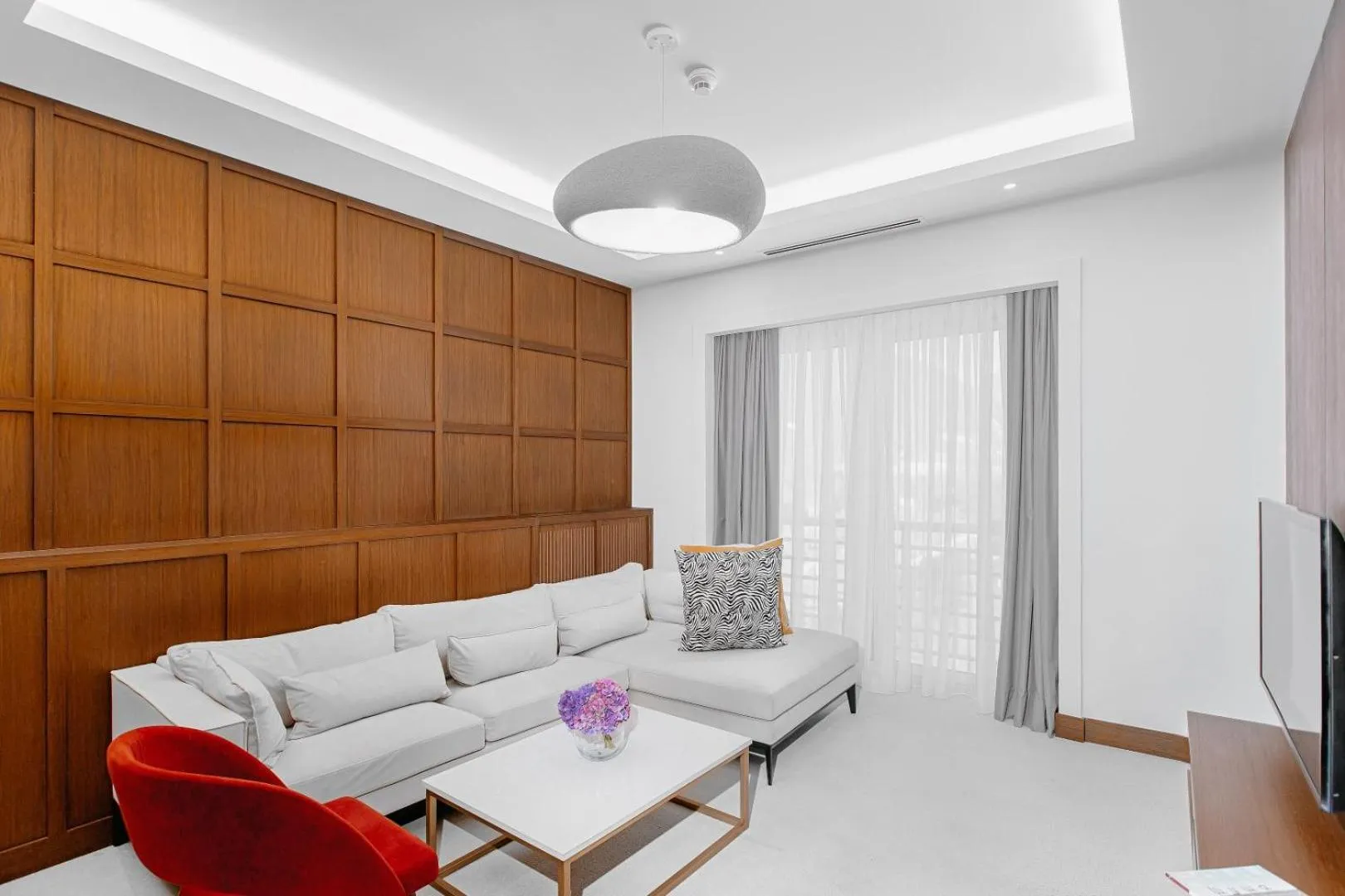 Living room in Qafqaz Riverside Hotel