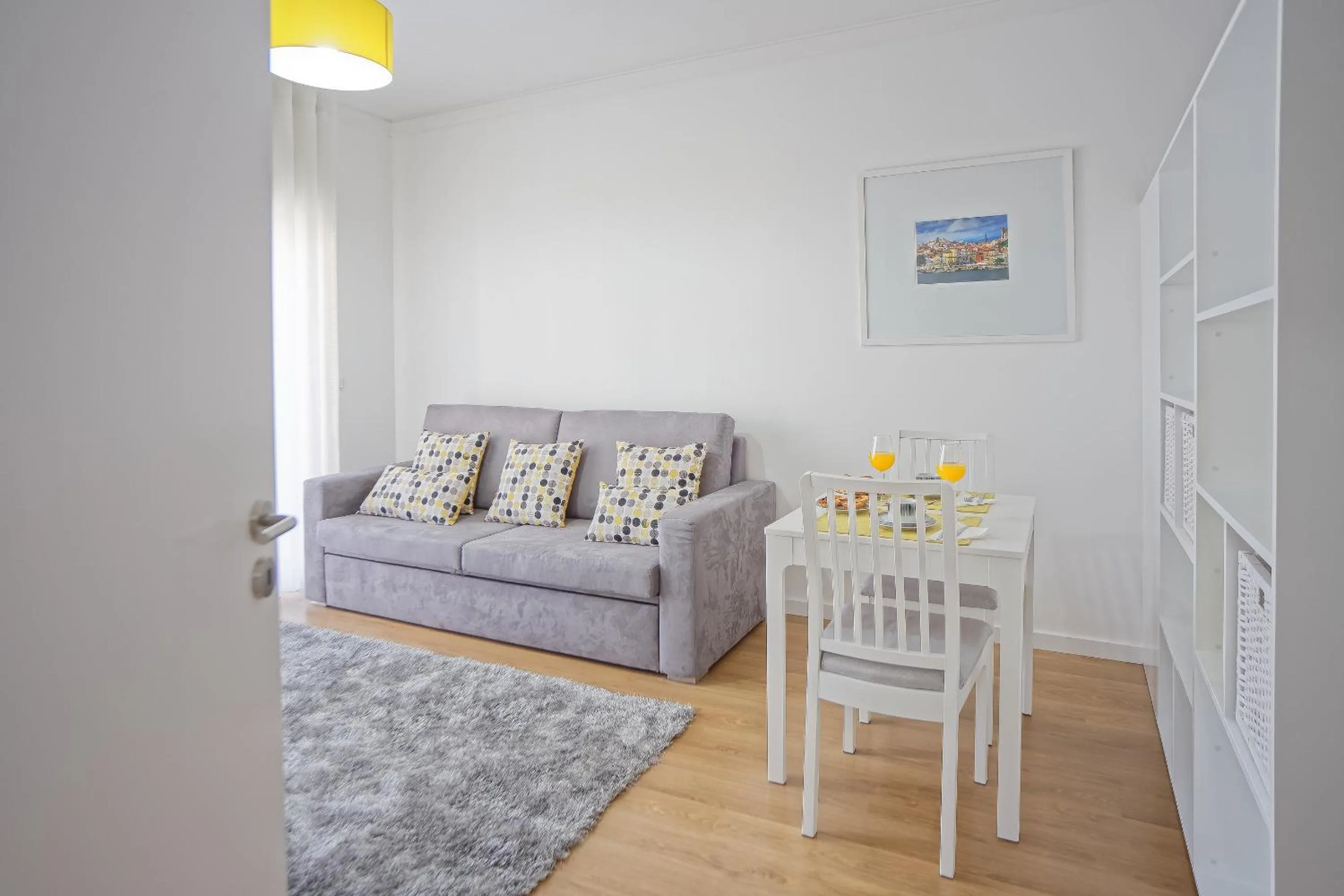 Living room in Luxury Anibal Cunha Apartments