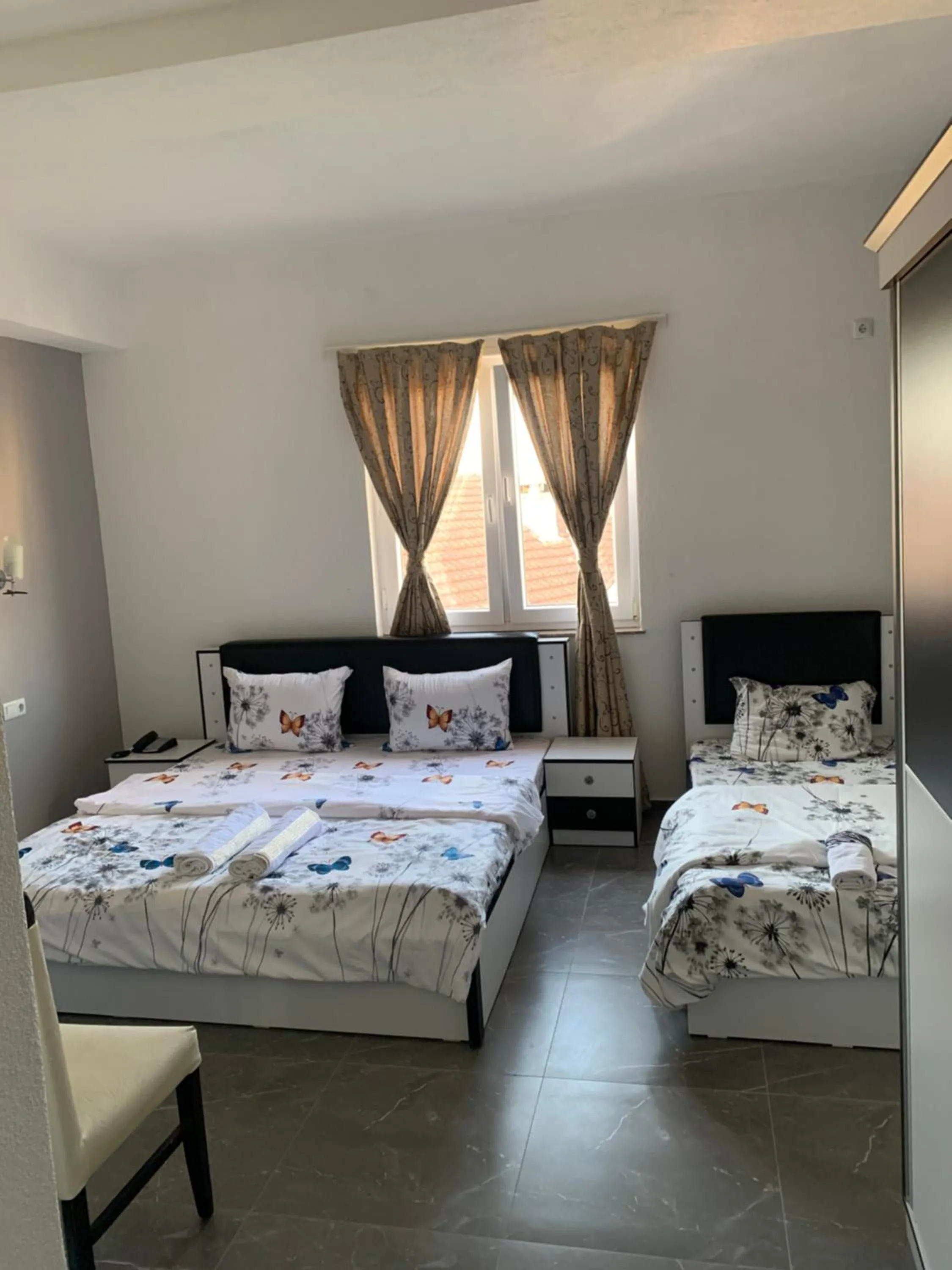 Bed in Hotel Albatros