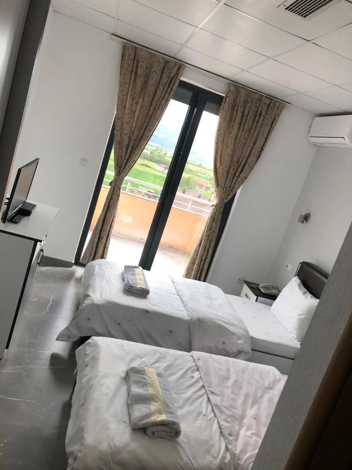 Bed in Hotel Albatros