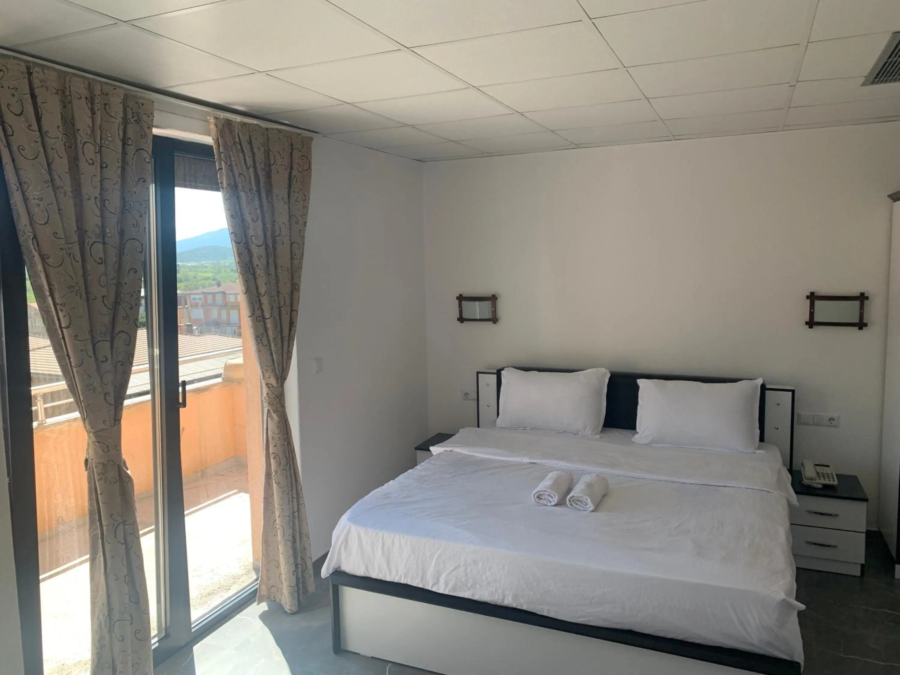 Bed in Hotel Albatros