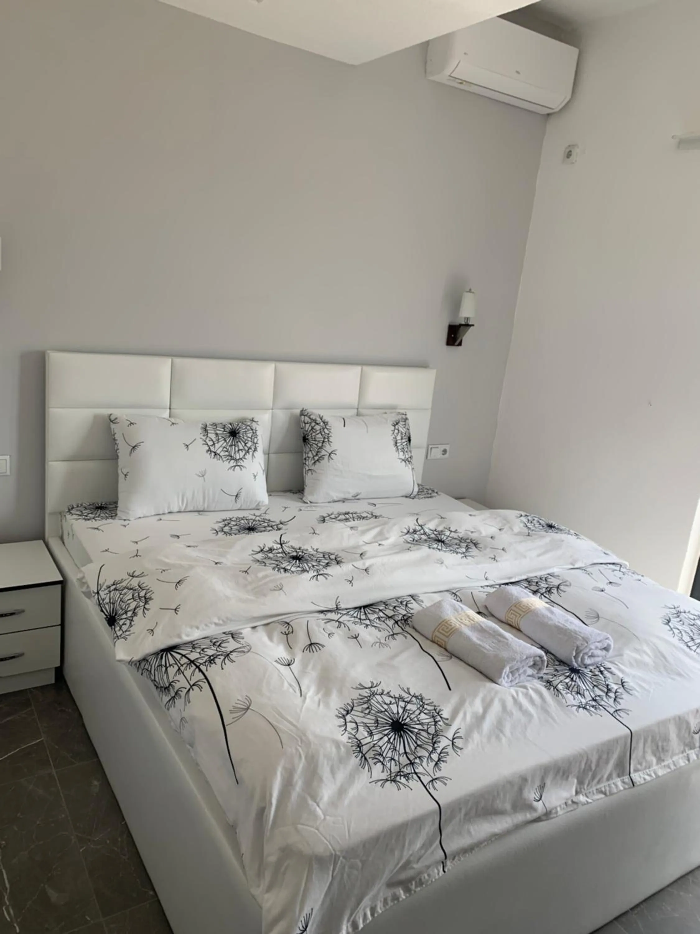 Bed in Hotel Albatros