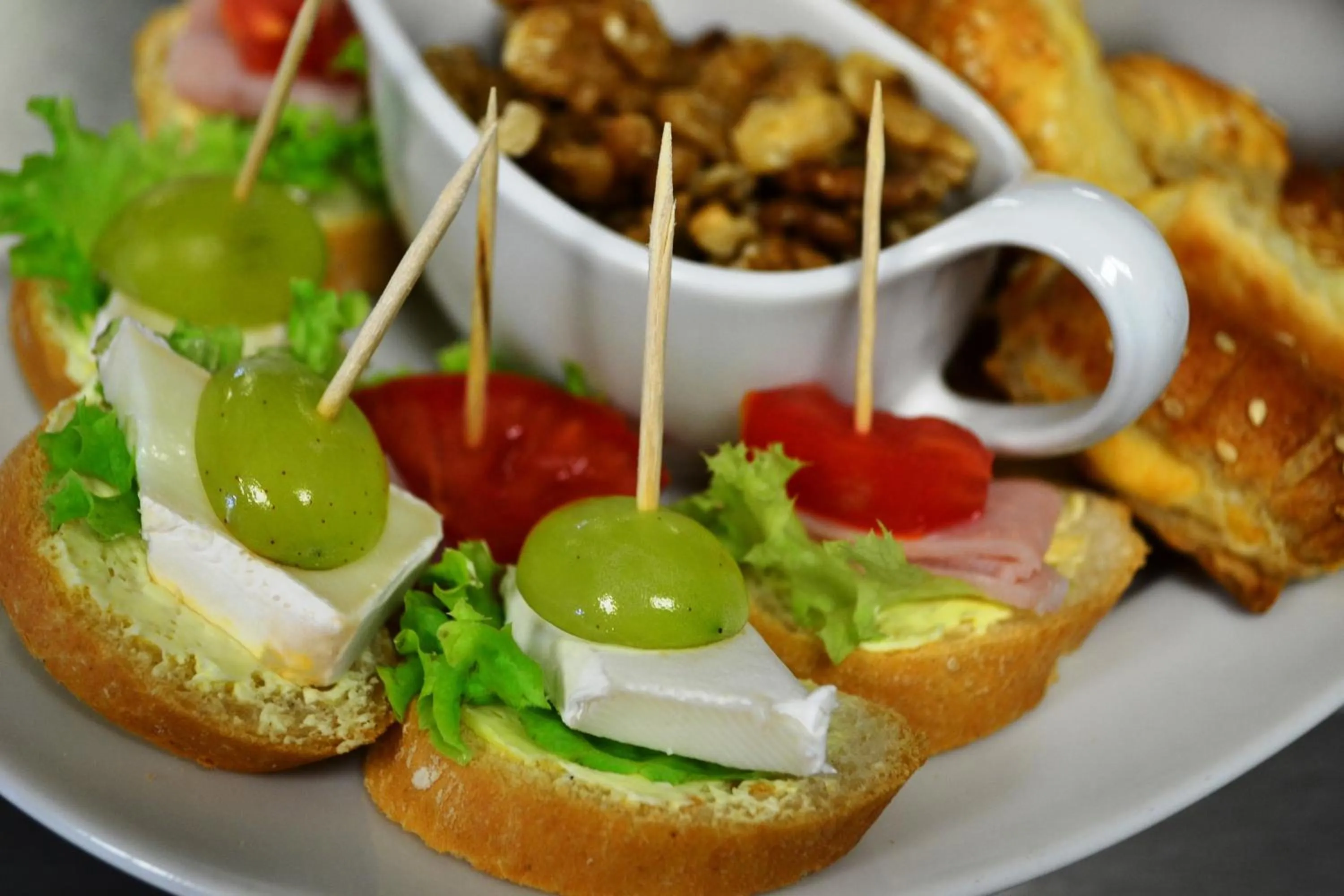 Food close-up in Szépia Bio and Art Hotel