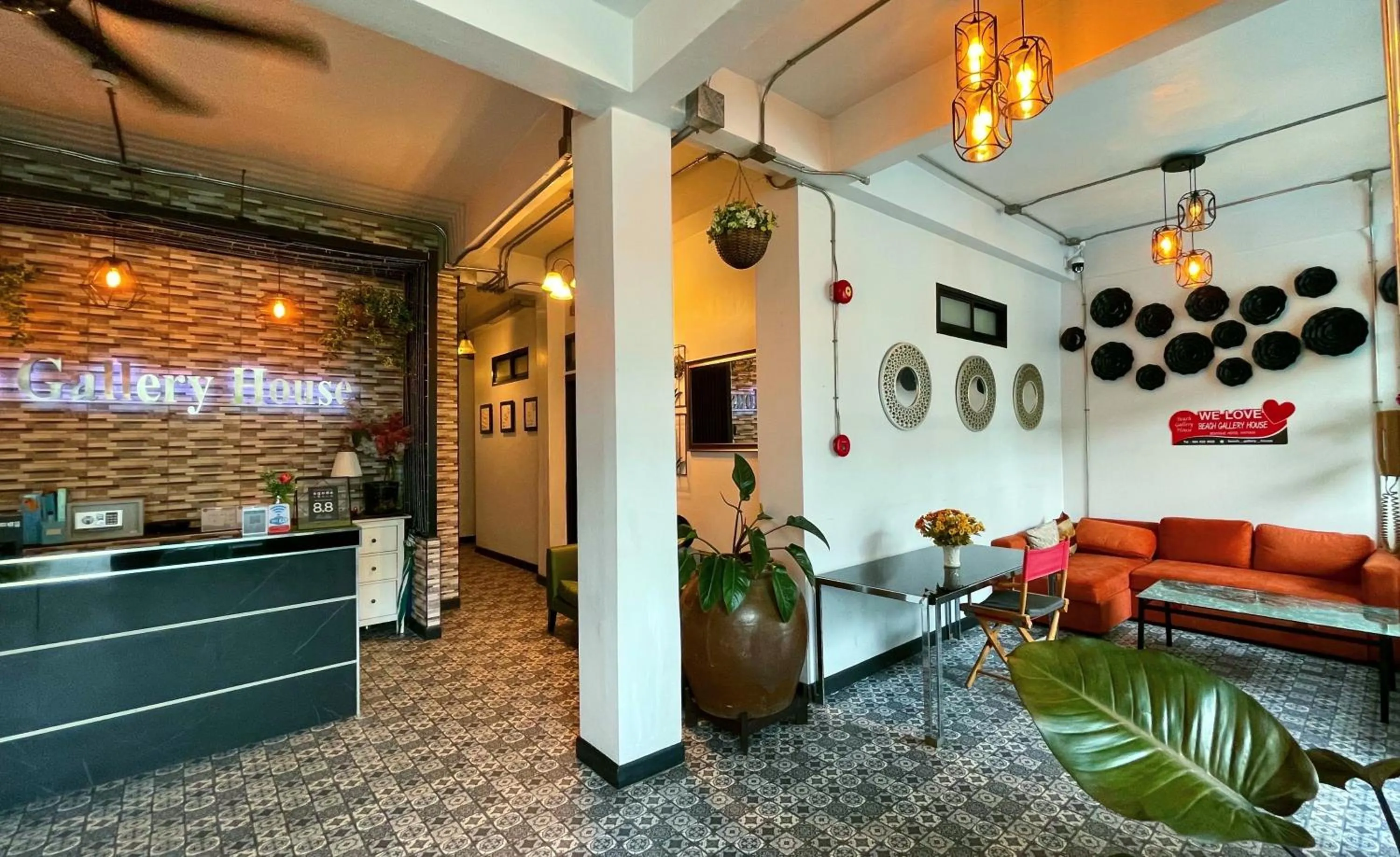 Lobby or reception in Beach Gallery House