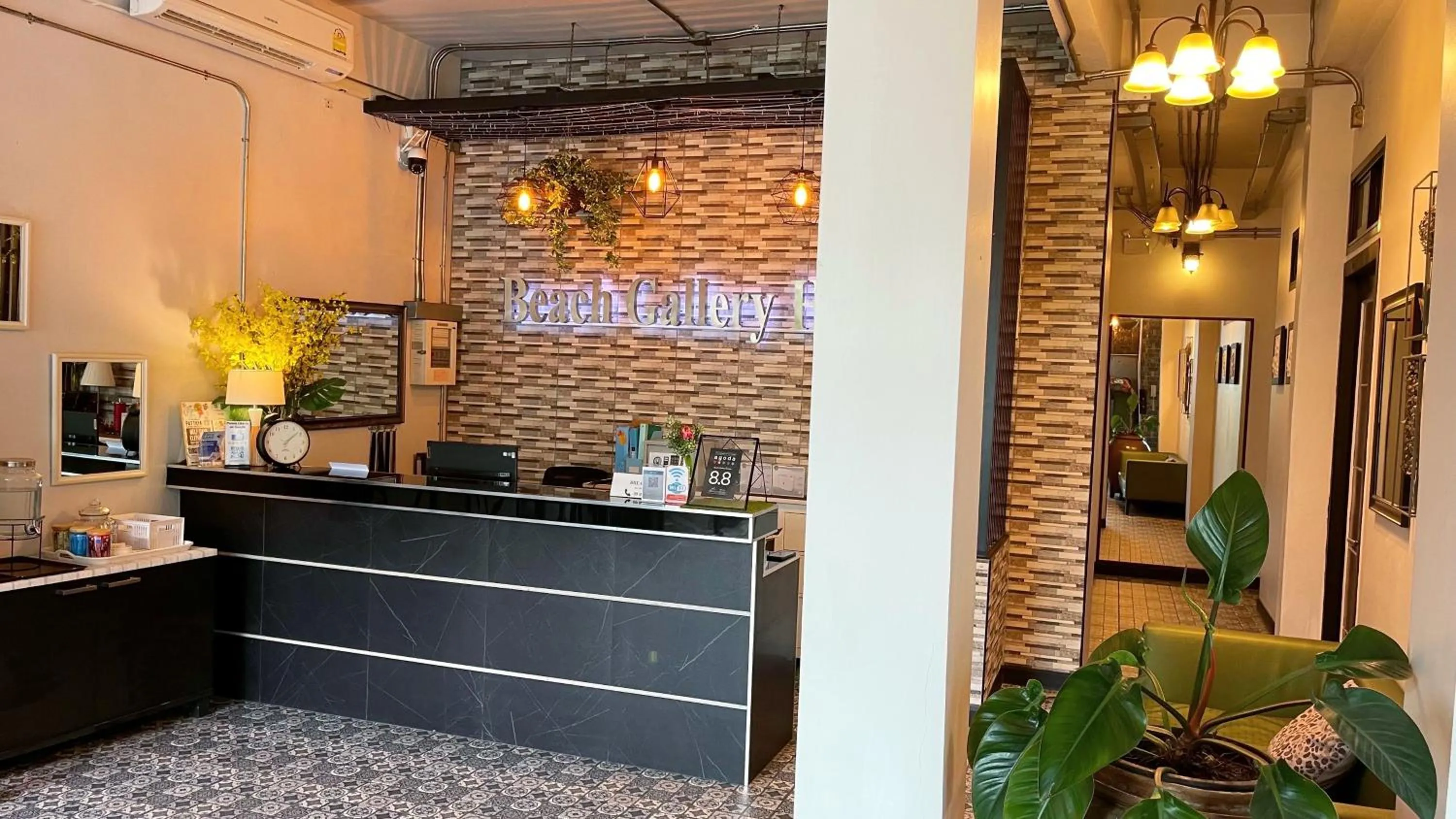 Lobby or reception in Beach Gallery House