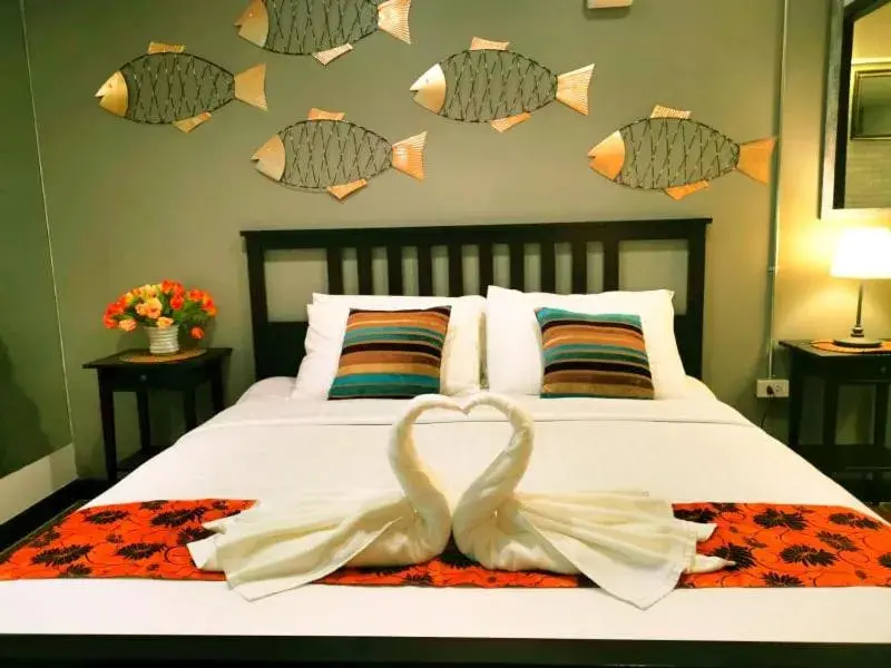 Bed in Beach Gallery House