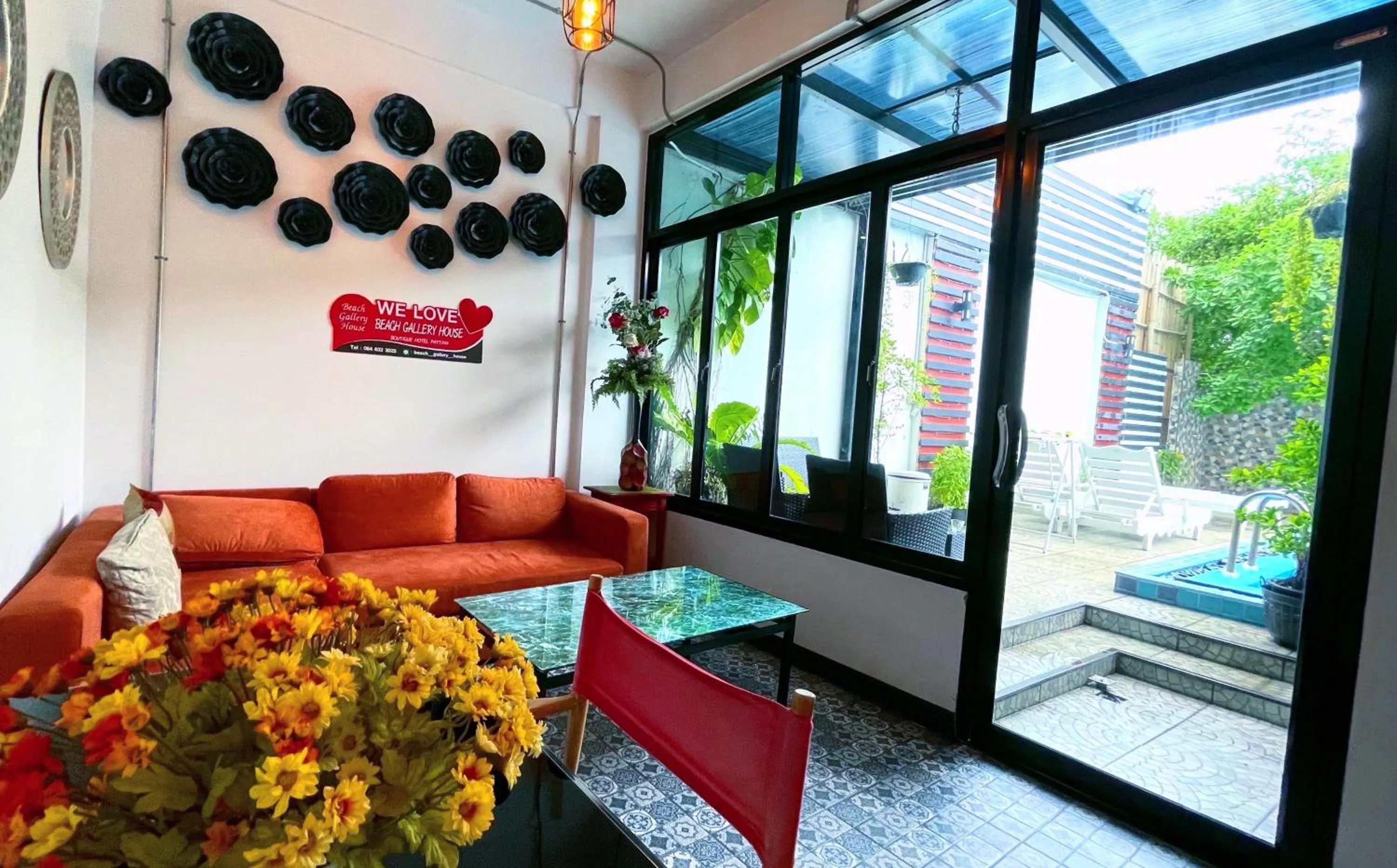 Lobby or reception in Beach Gallery House