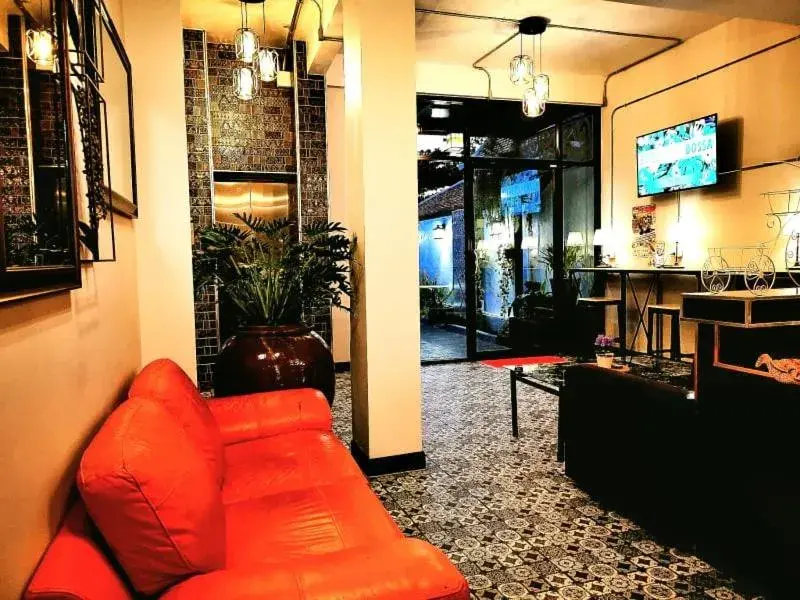 Lobby or reception, Seating Area in Beach Gallery House