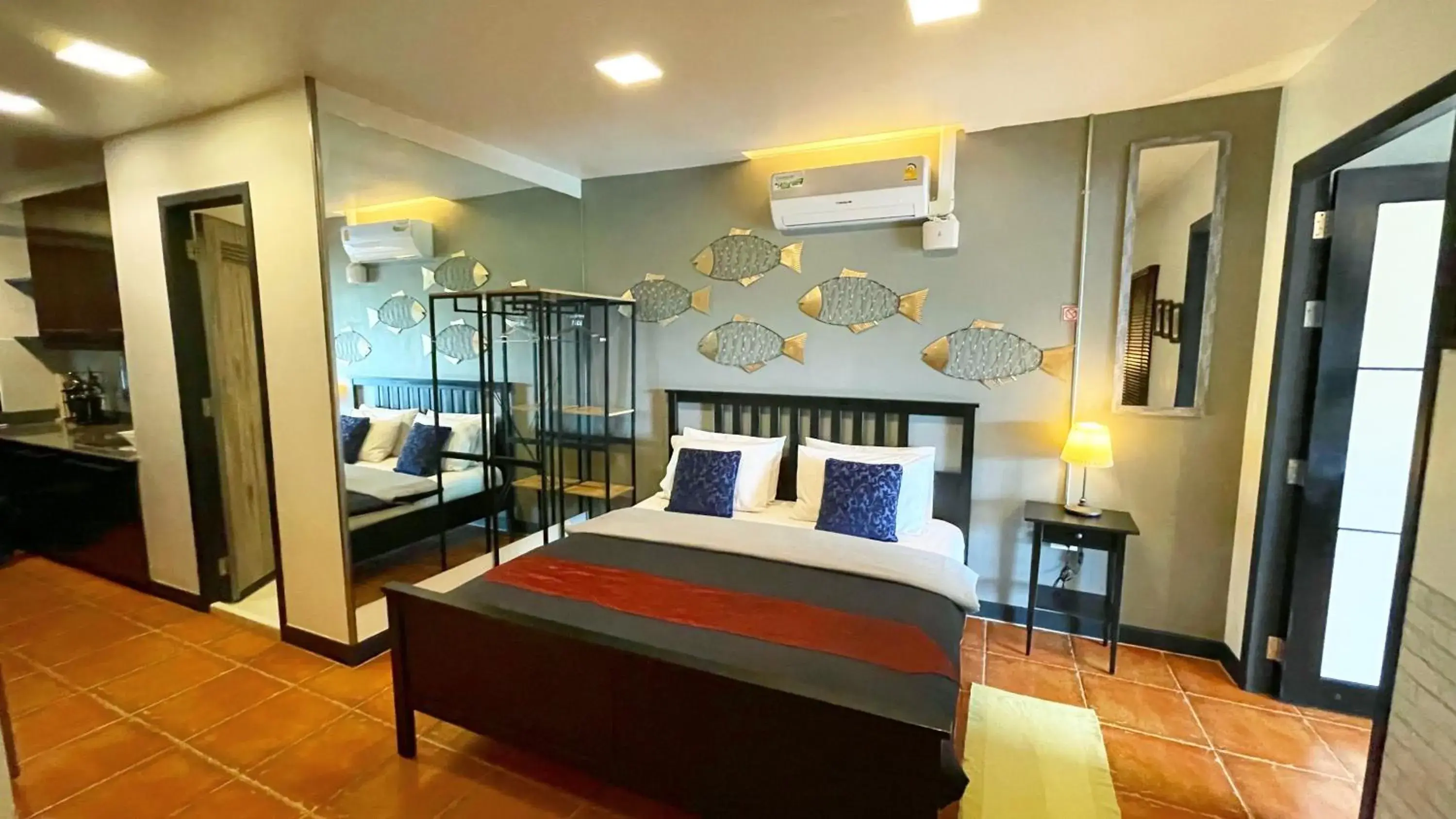 Bedroom, Bed in Beach Gallery House Bedroom, Bed in Beach Gallery House