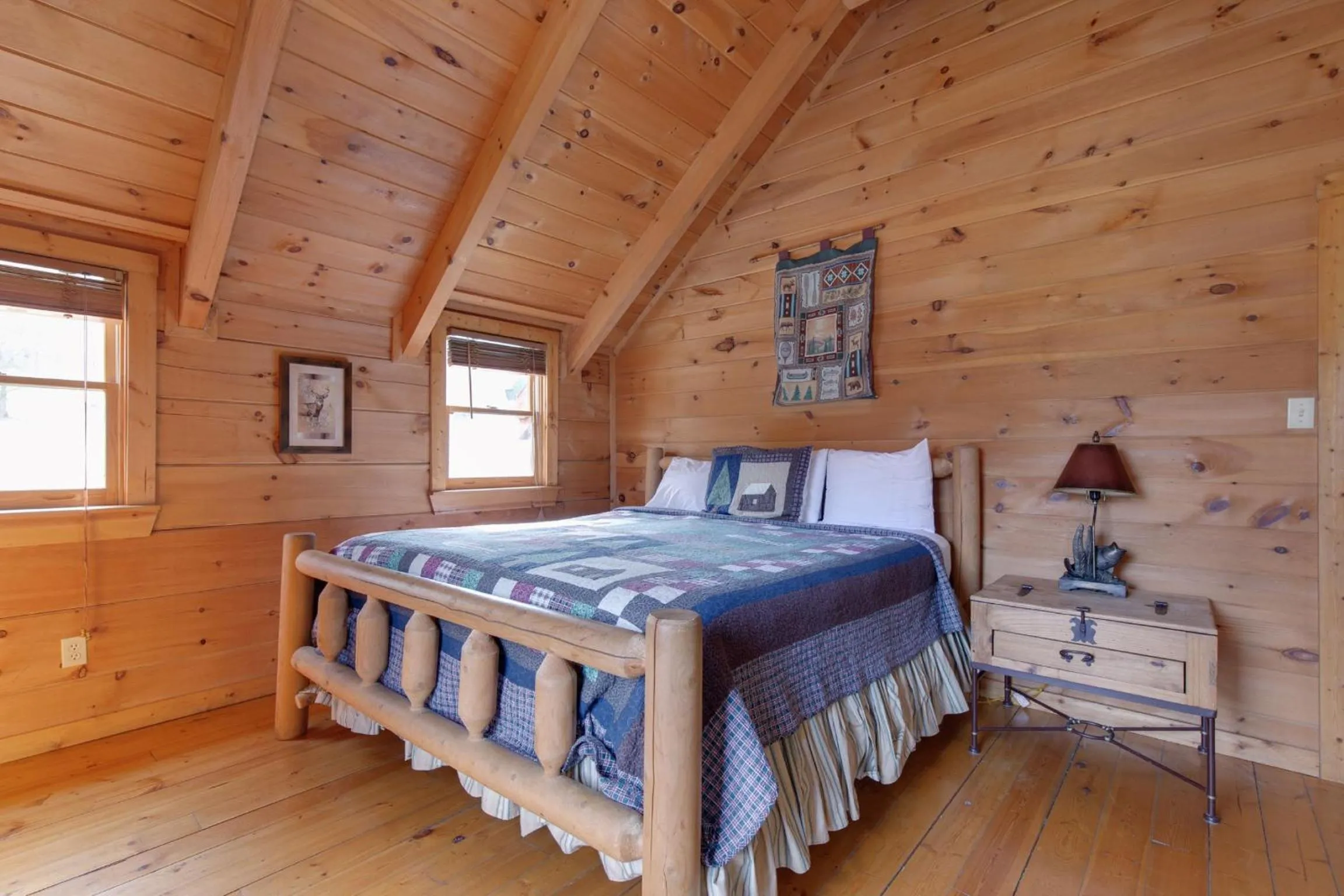 Bedroom, Bed in Spring View