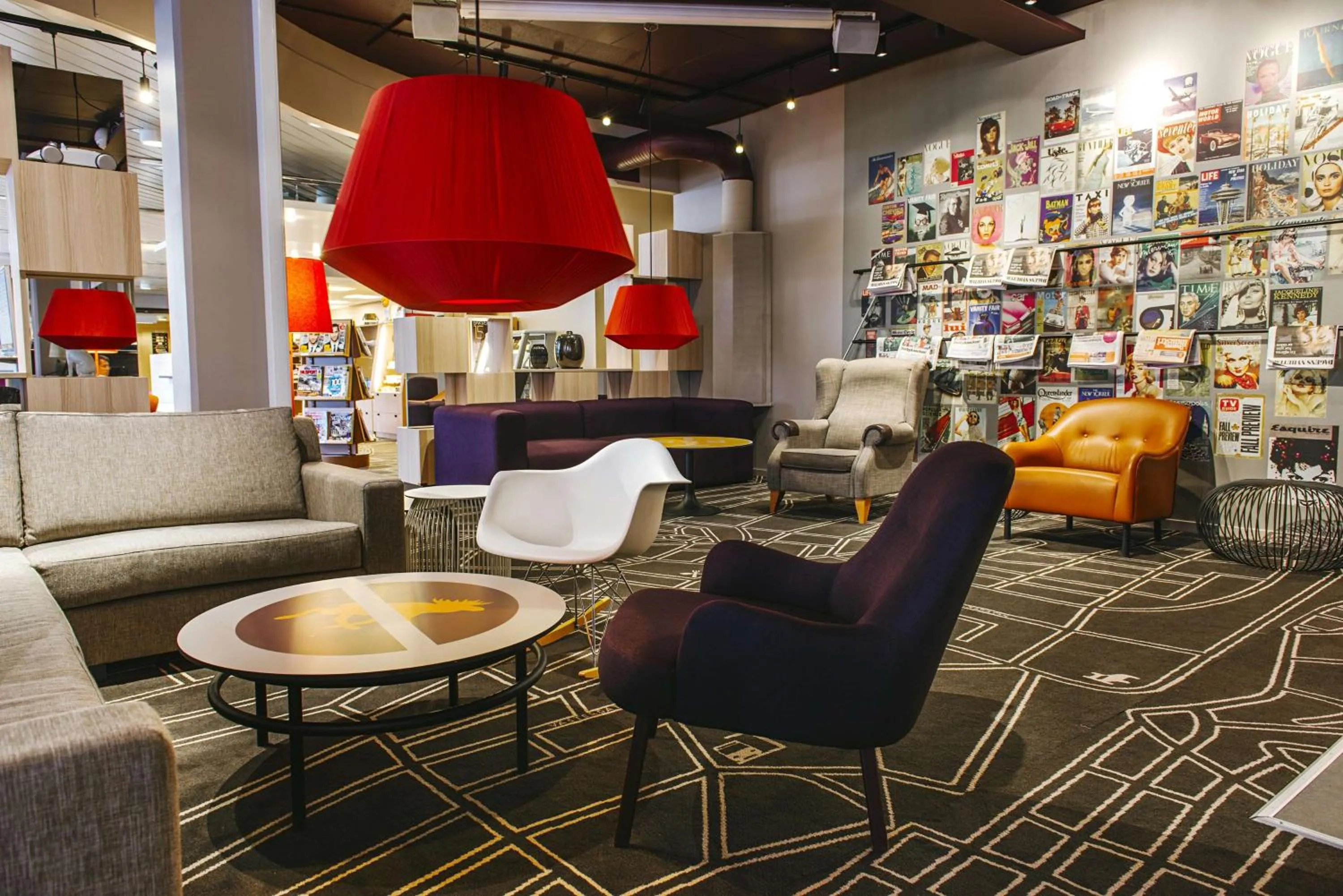 Lobby or reception in Scandic Helsingborg Nord