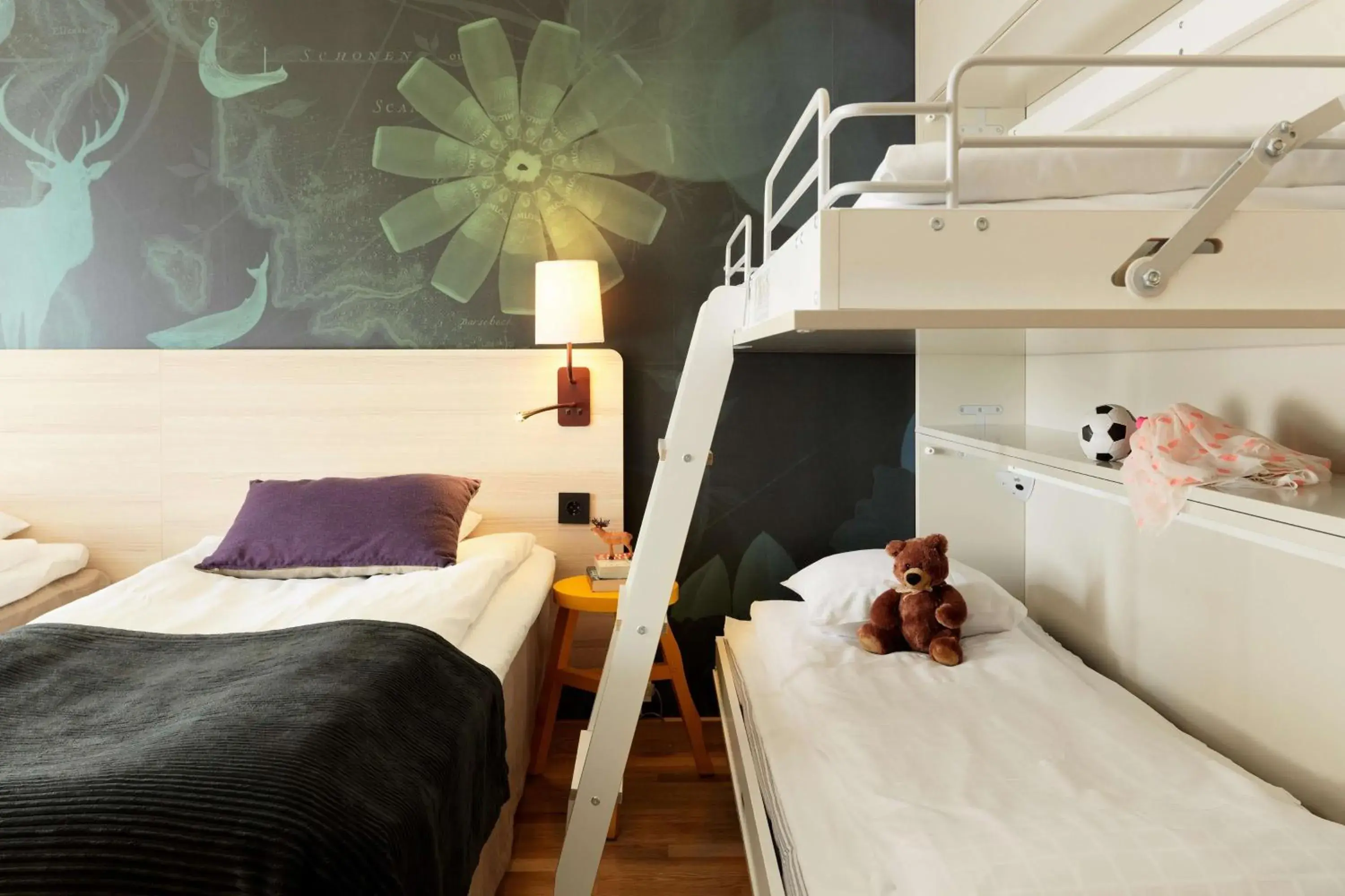 Bedroom, Bed in Scandic Helsingborg Nord Bedroom, Bed in Scandic Helsingborg Nord