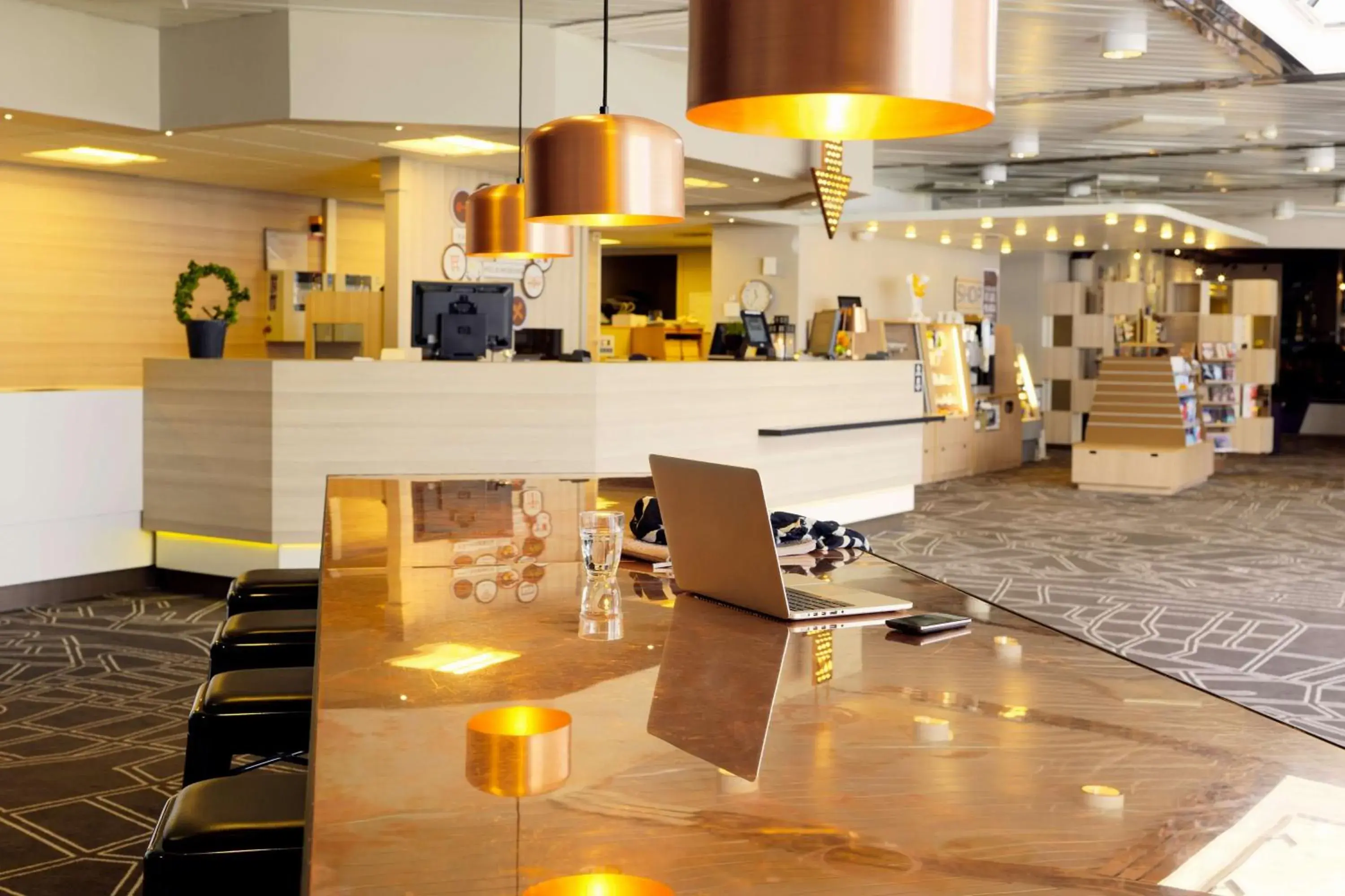 Lobby or reception in Scandic Helsingborg Nord Lobby or reception in Scandic Helsingborg Nord