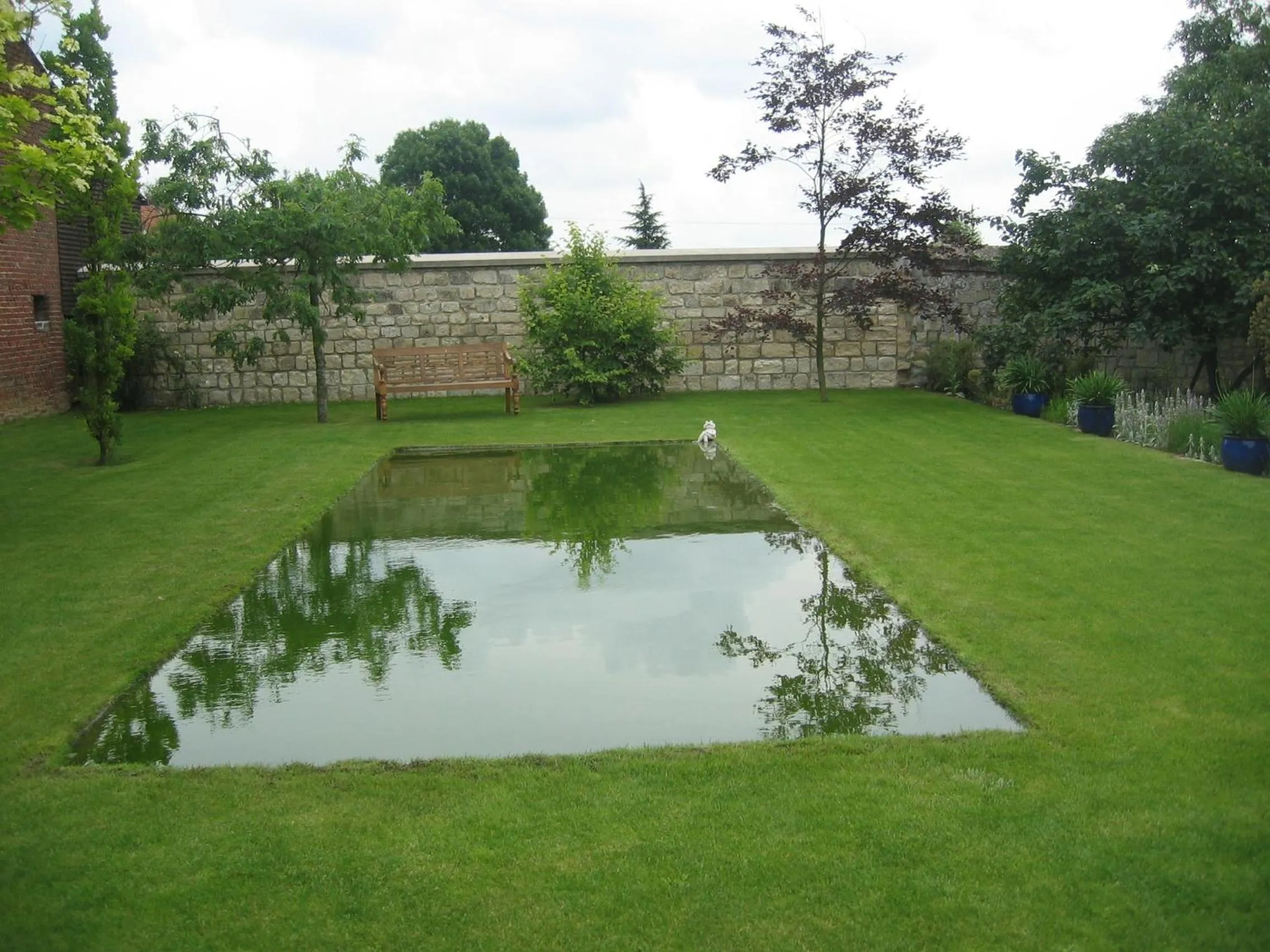 Garden in Le Clos Xavianne