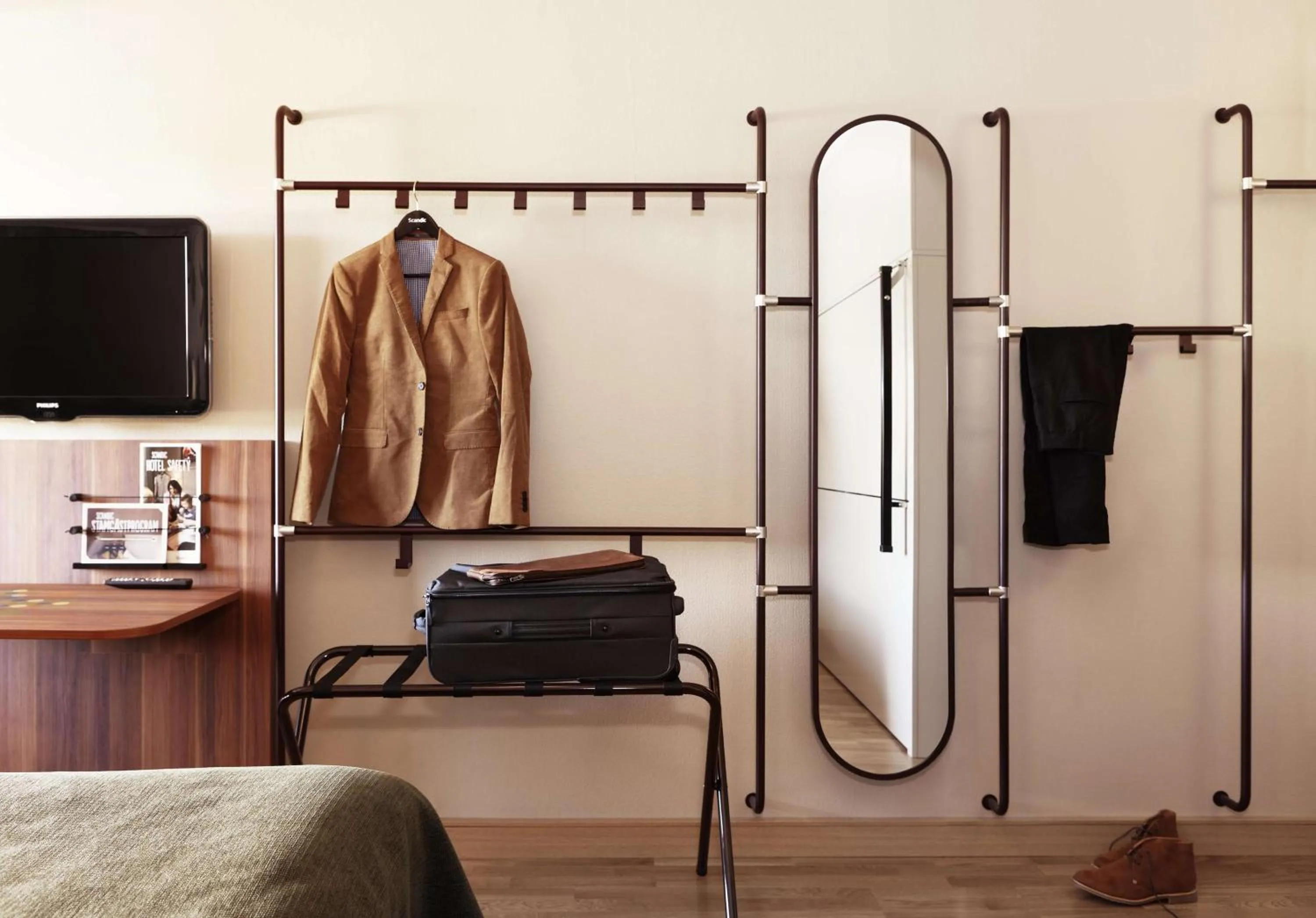 Photo of the whole room in Scandic Upplands Väsby